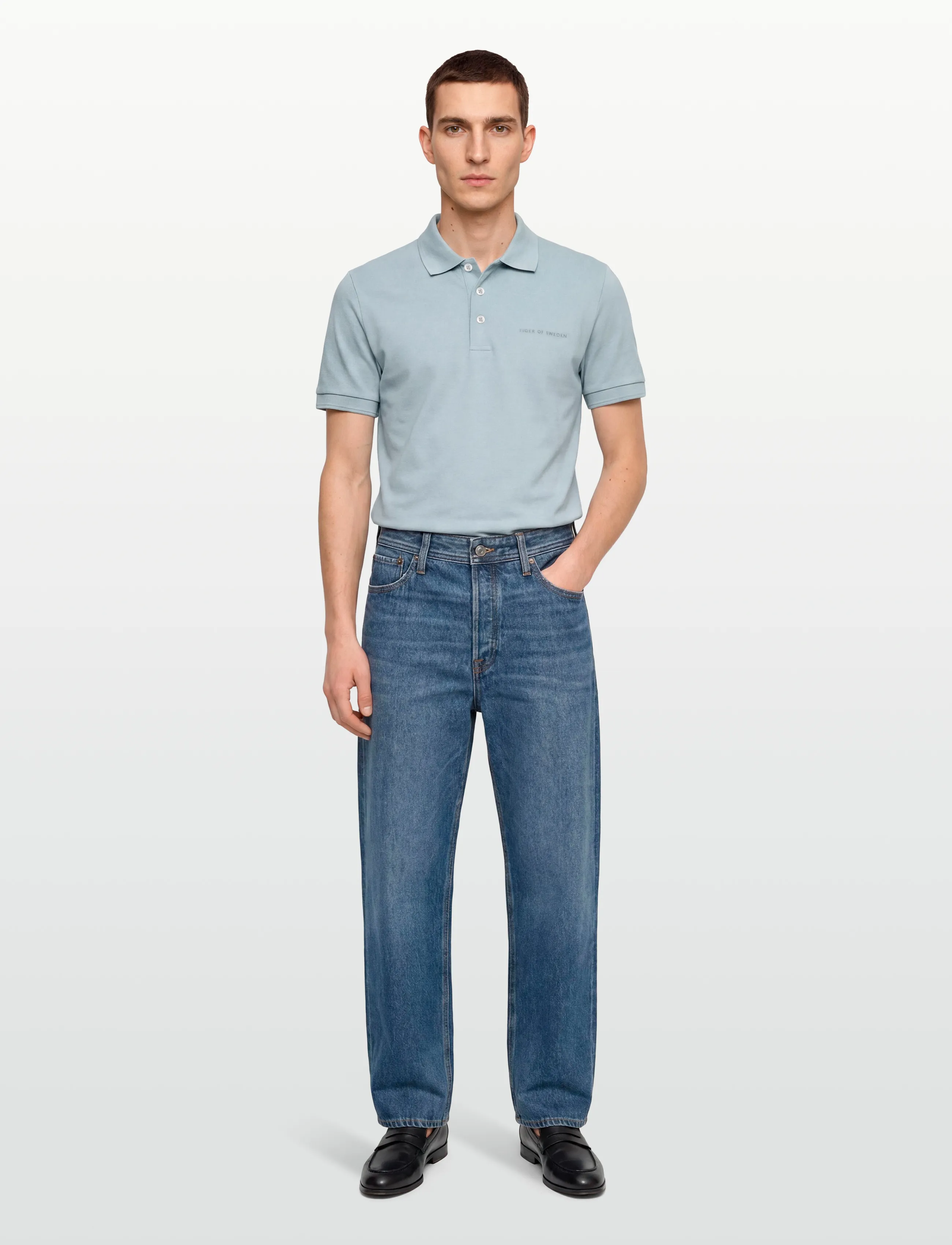 Tiger of Sweden DARIOS - Clothing - PALE JEANS BLUE / blue