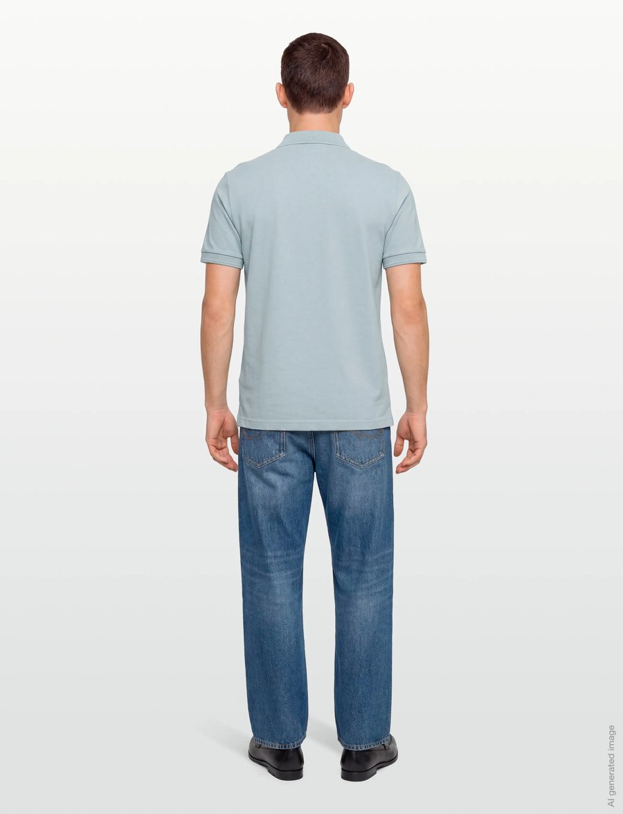 Tiger of Sweden - DARIOS - kortärmade pikéer - pale jeans blue - 4
