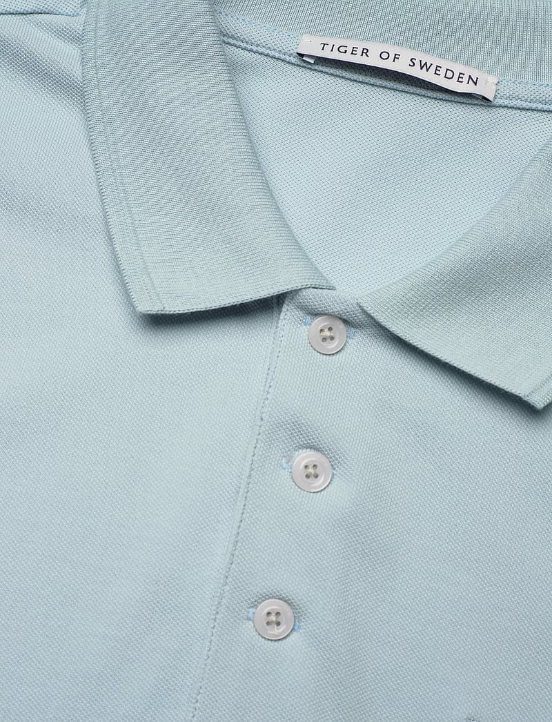 Tiger of Sweden - DARIOS - kortärmade pikéer - pale jeans blue - 2