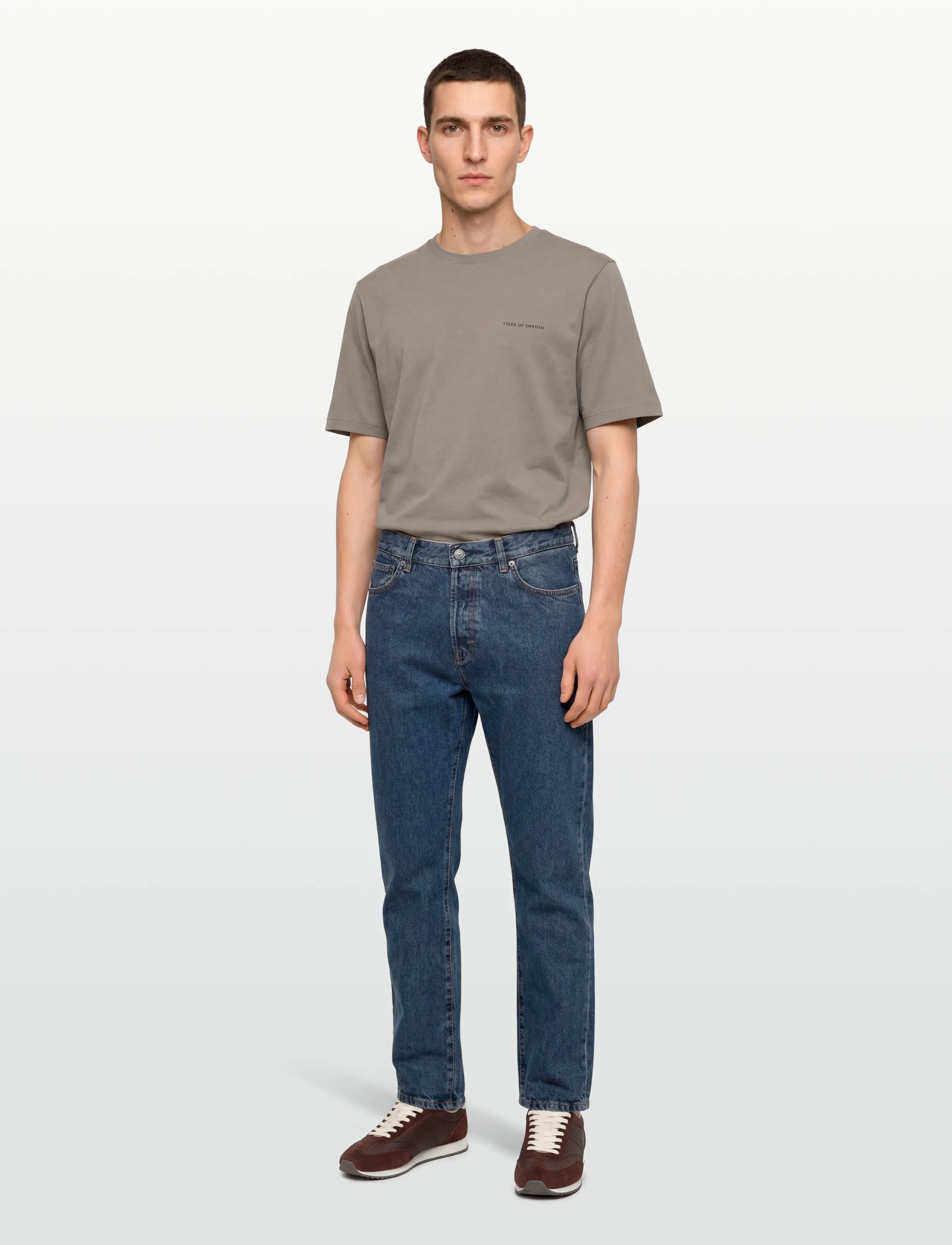 Tiger of Sweden Pro, XL, Grey, T-Shirts > Kortærmede, Herre