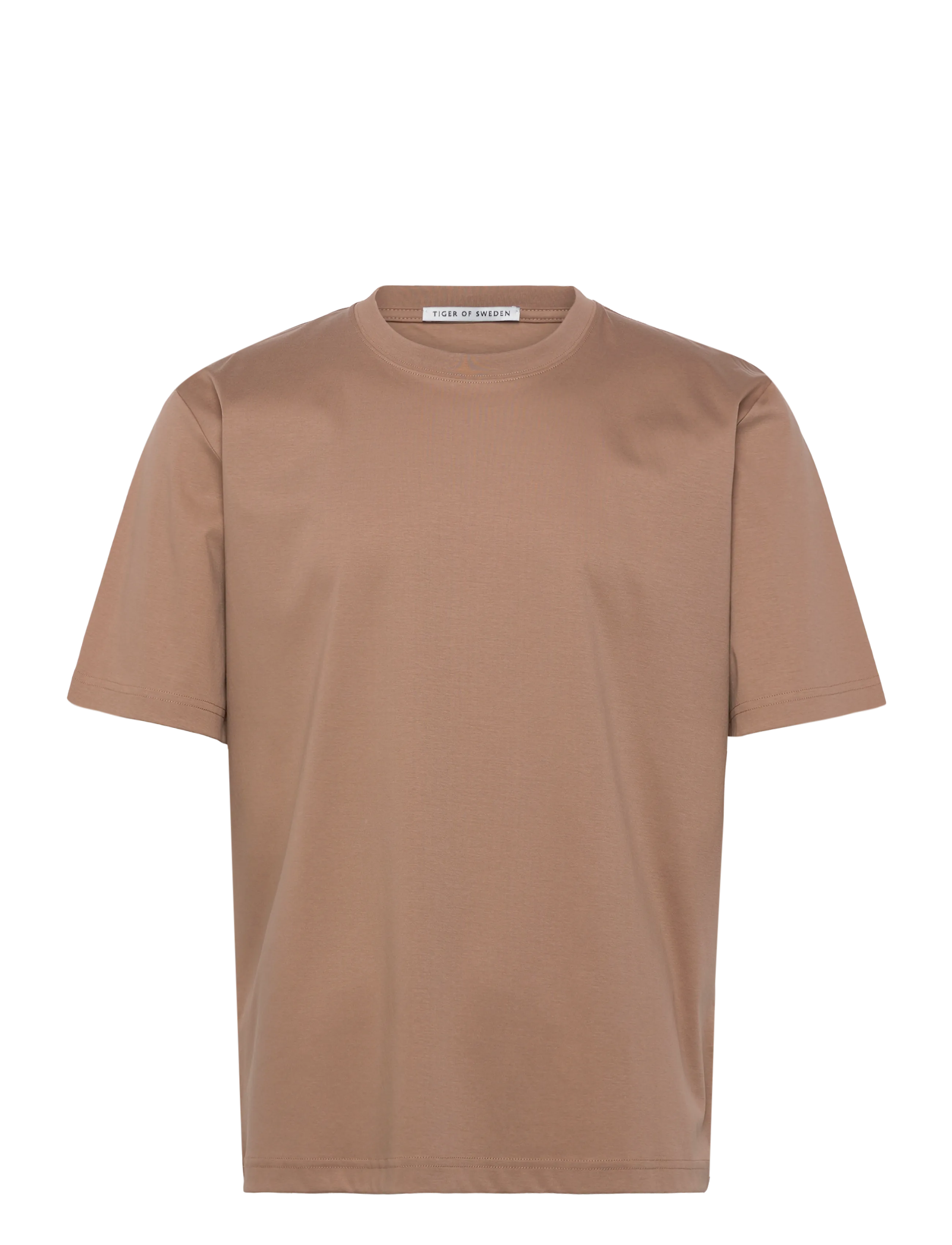 Tiger of Sweden PRO NB - T-Shirts - AUBURN GLAZE / brown