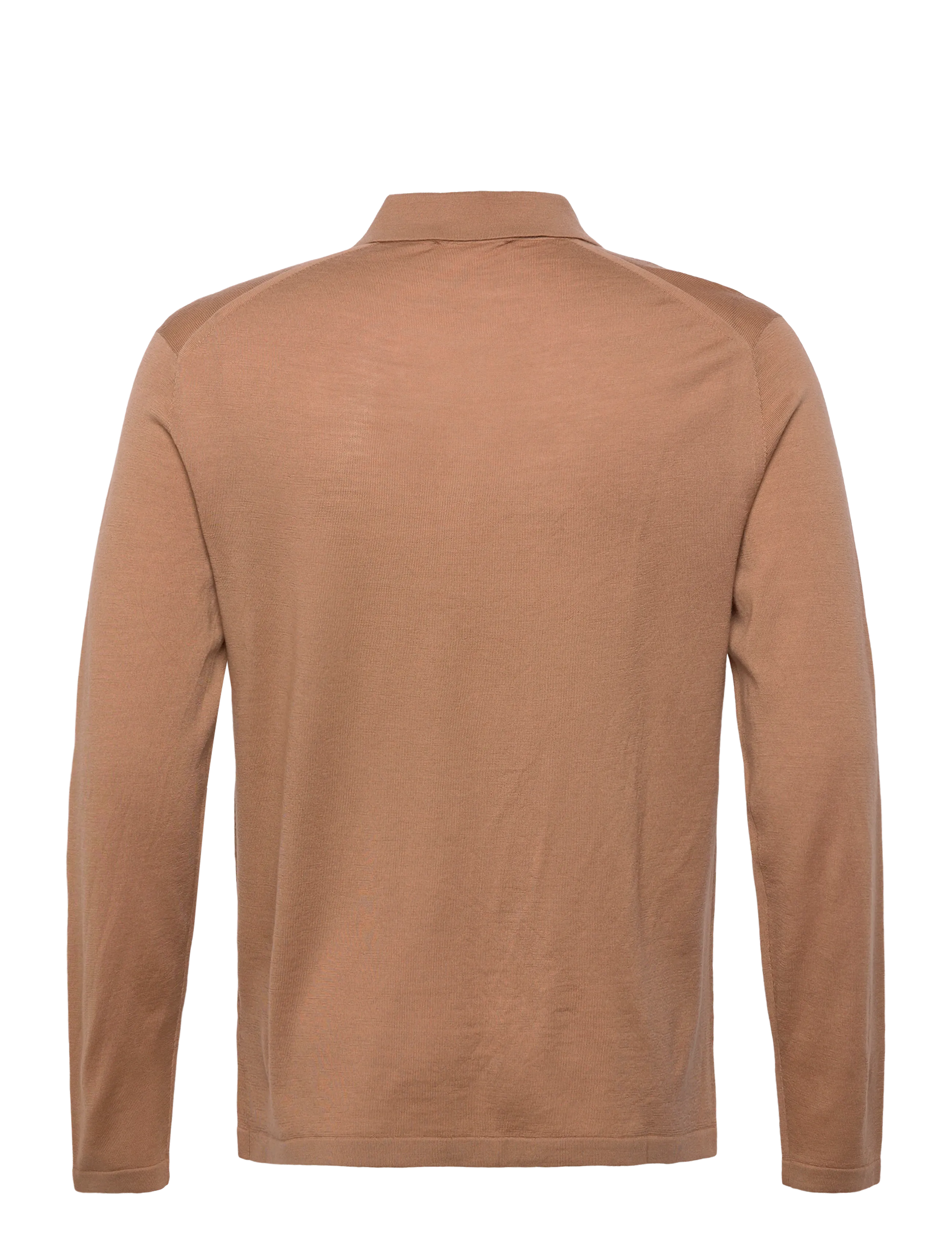 Tiger of Sweden - VERKLIN RWS - langärmelige gestrickte polohemden - caramel - 1