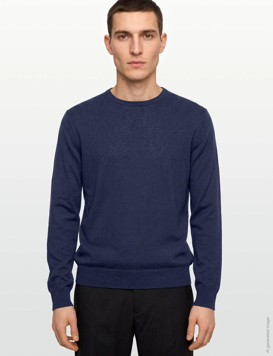 Tiger of Sweden - CONNOR L - rundhals - atlantic blue - 3