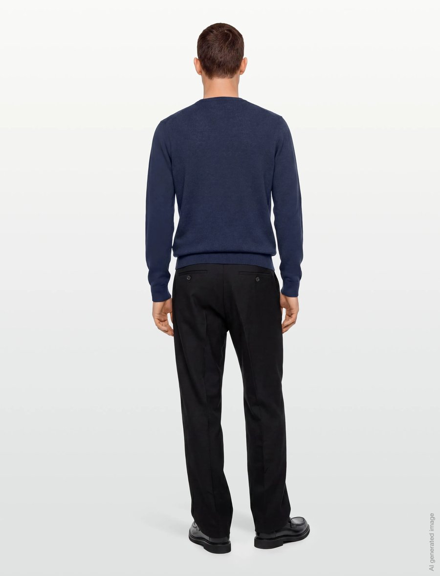 Tiger of Sweden - CONNOR L - rundhals - atlantic blue - 4
