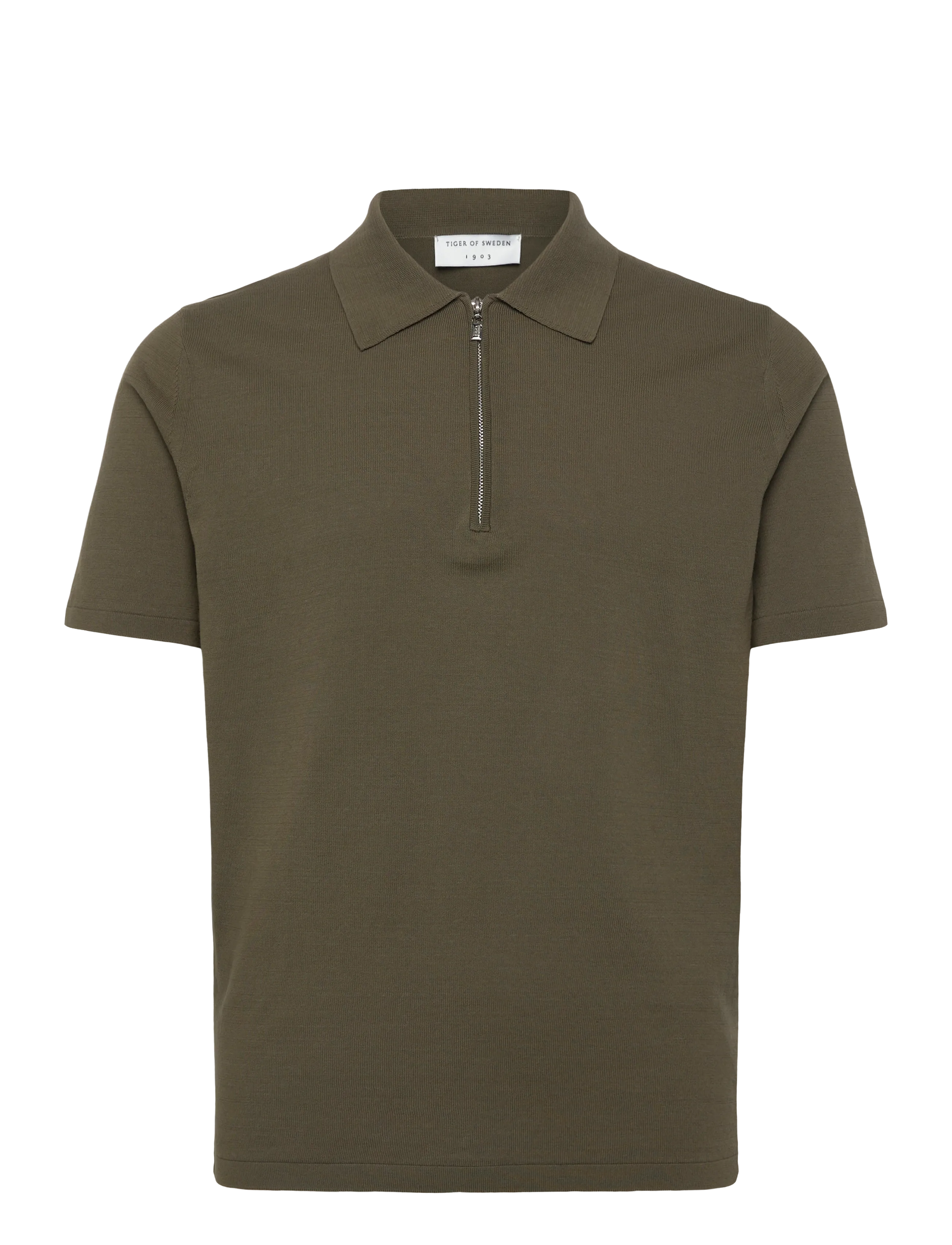 Tiger of Sweden ORBIT S - Pikéer - MUD / green