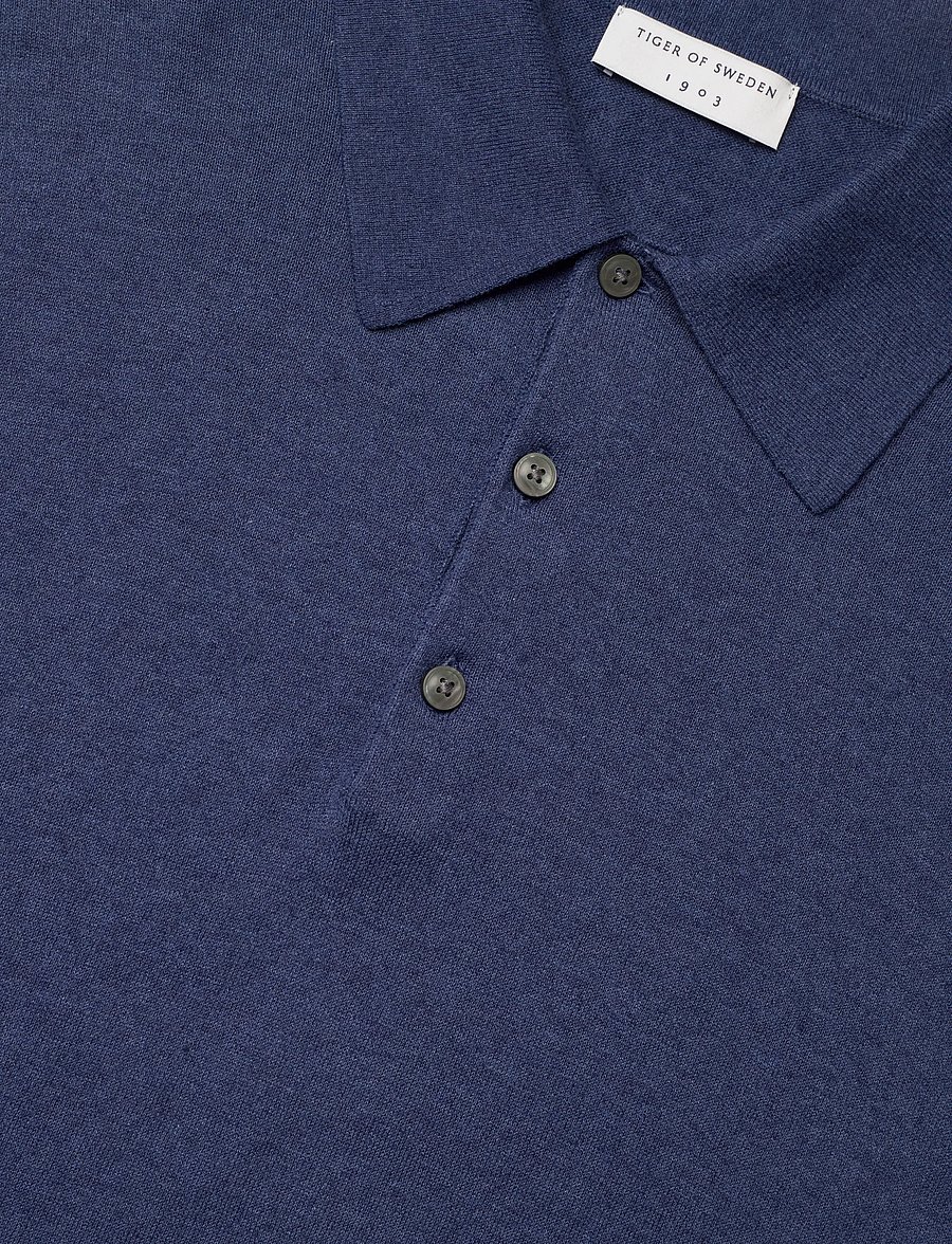 Tiger of Sweden - ERROS L - kortærmede poloer - atlantic blue - 2