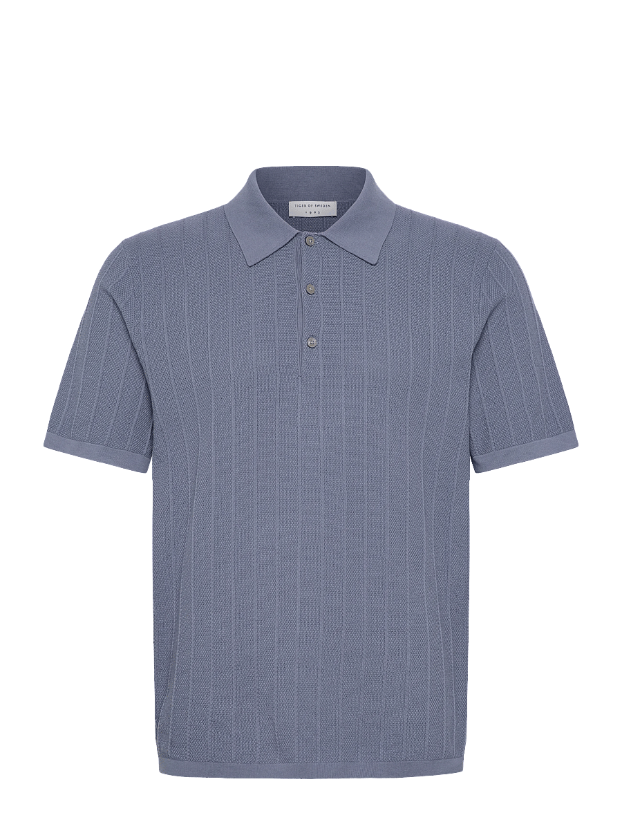 Tiger of Sweden - ERROS C - lyhythihaiset - dull blue - 1