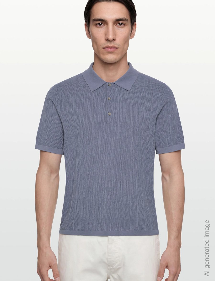 Tiger of Sweden - ERROS C - lyhythihaiset - dull blue - 3