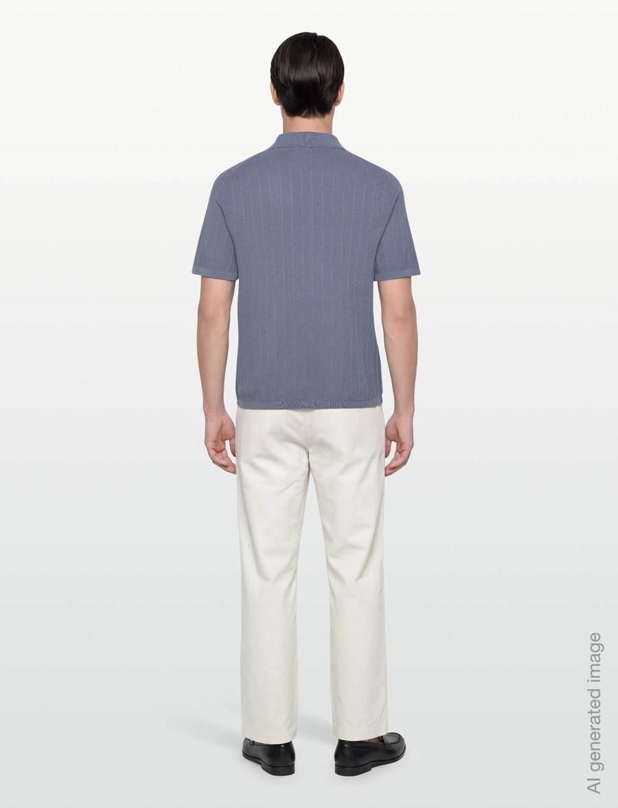 Tiger of Sweden - ERROS C - lyhythihaiset - dull blue - 4