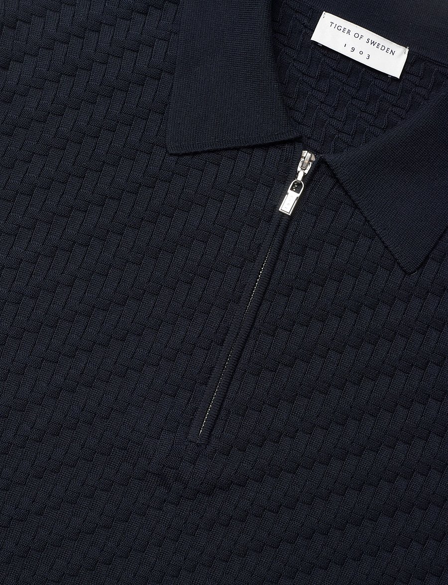Tiger of Sweden - ORBIT S - half zip - light ink - 2