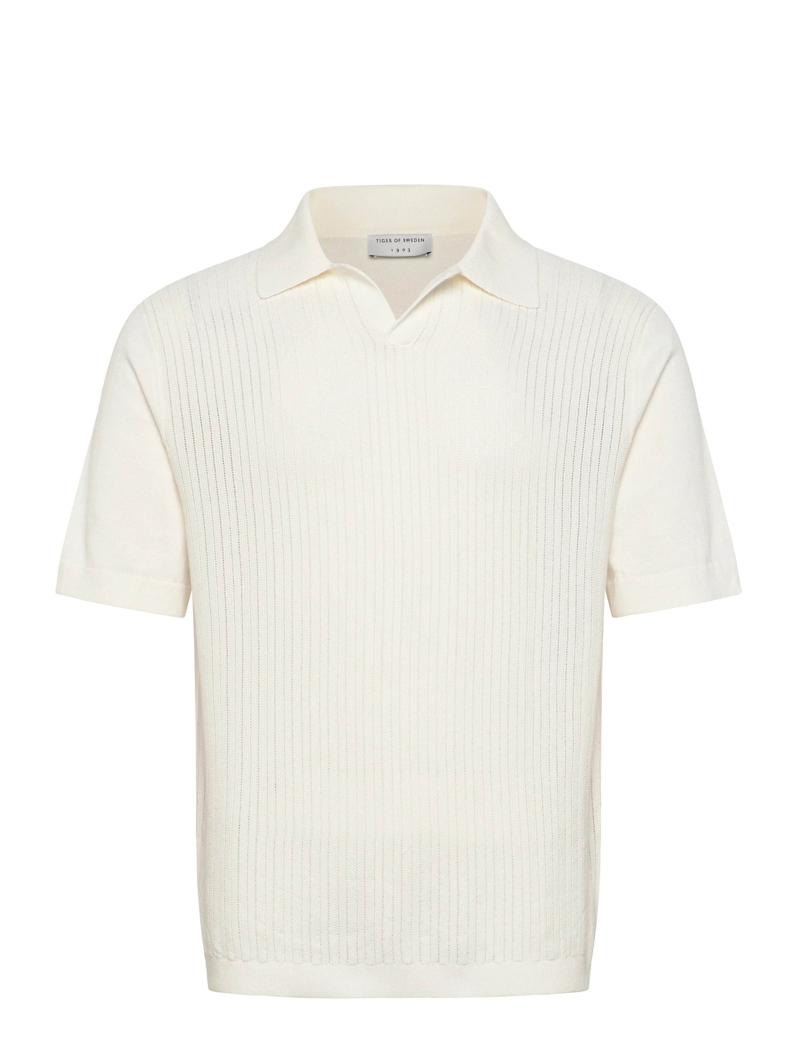 Tiger of Sweden - EOIN P - short-sleeved polos - pure white - 1