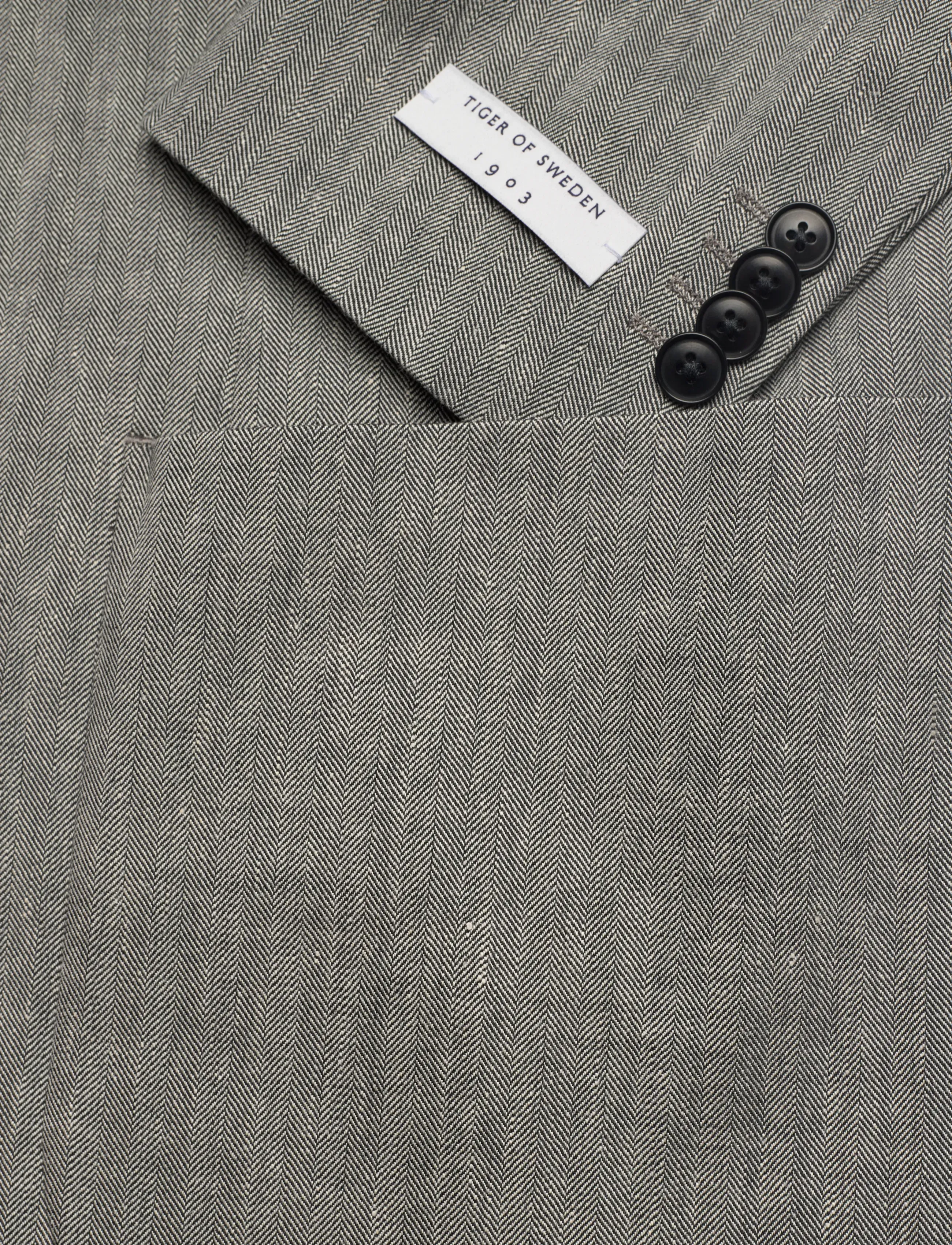 Tiger of Sweden - JUSTIN P - blazers à boutonnage simple - black - 3