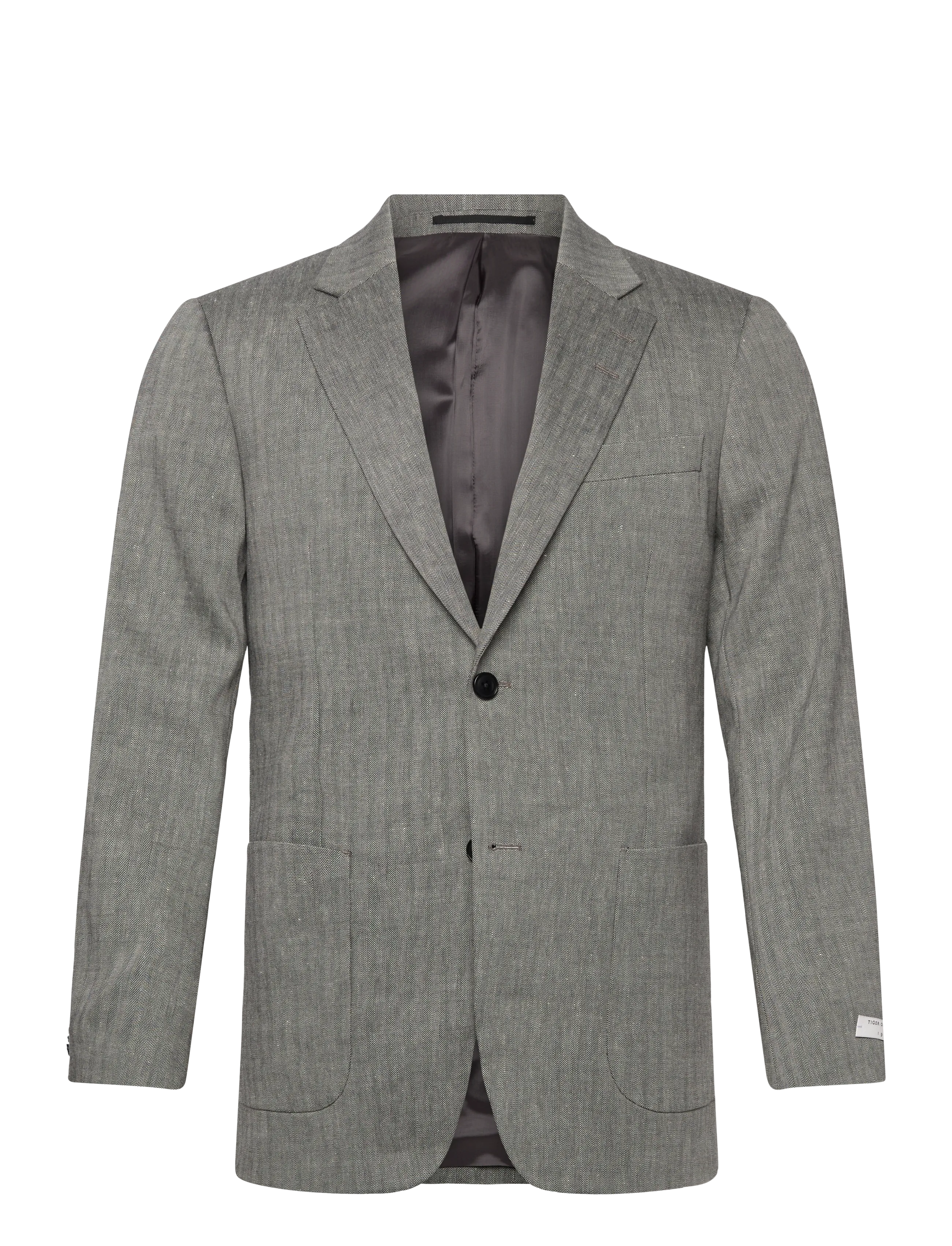 Tiger of Sweden Justin P, 54 Regular, Blazer, Grau - Single Breasted Männerswear