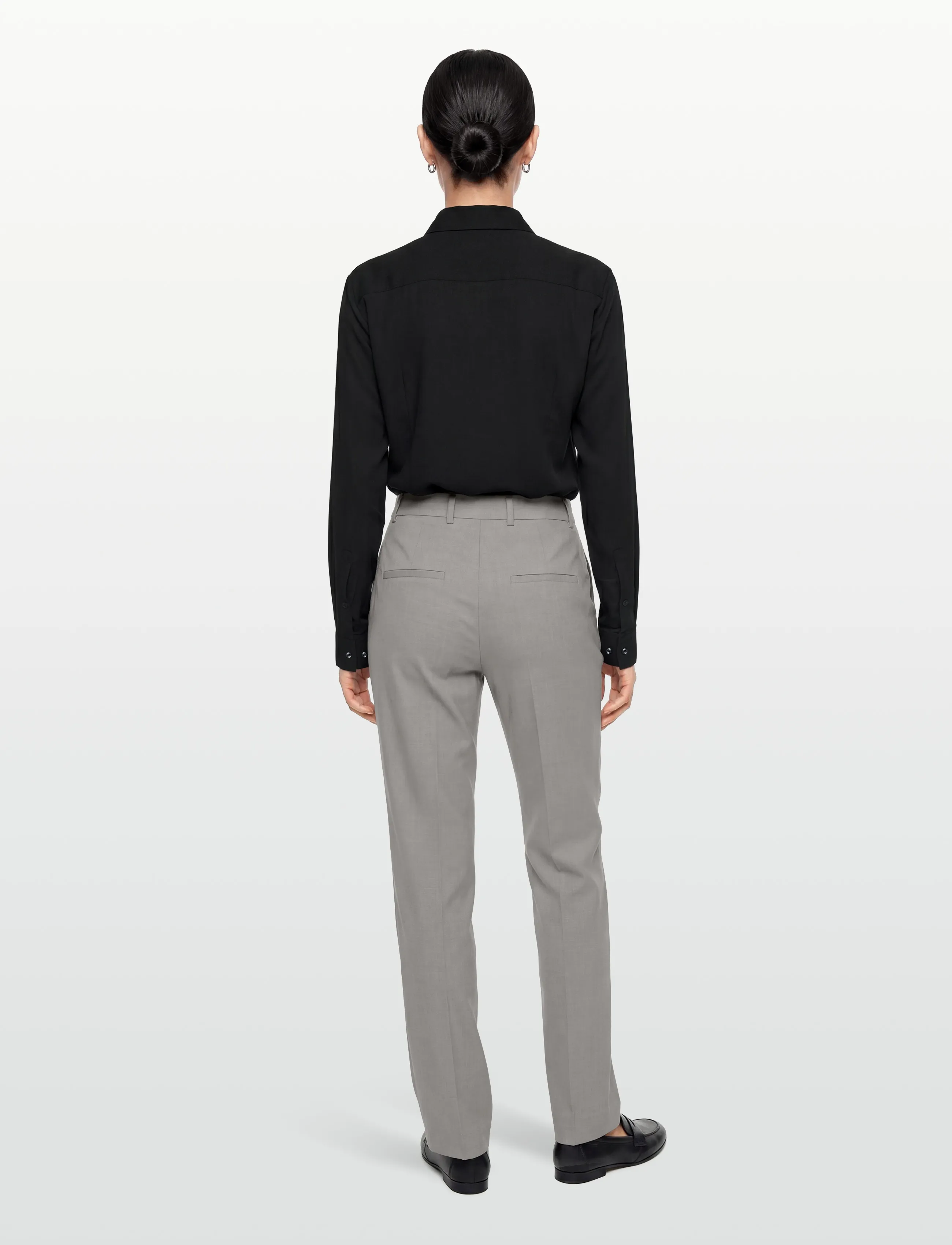Tiger of Sweden - NOVE - tailored trousers - morning grey - 4