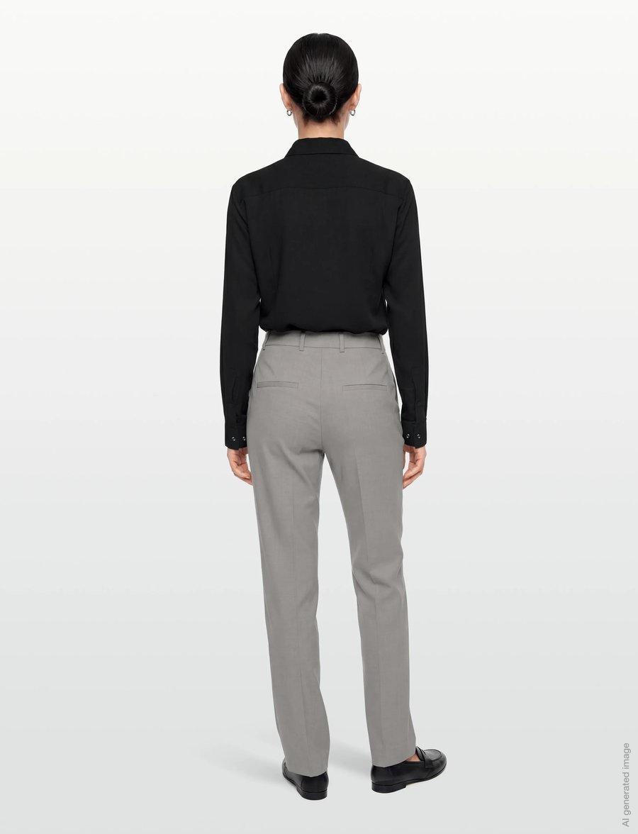 Tiger of Sweden - NOVE - tailored trousers - morning grey - 4