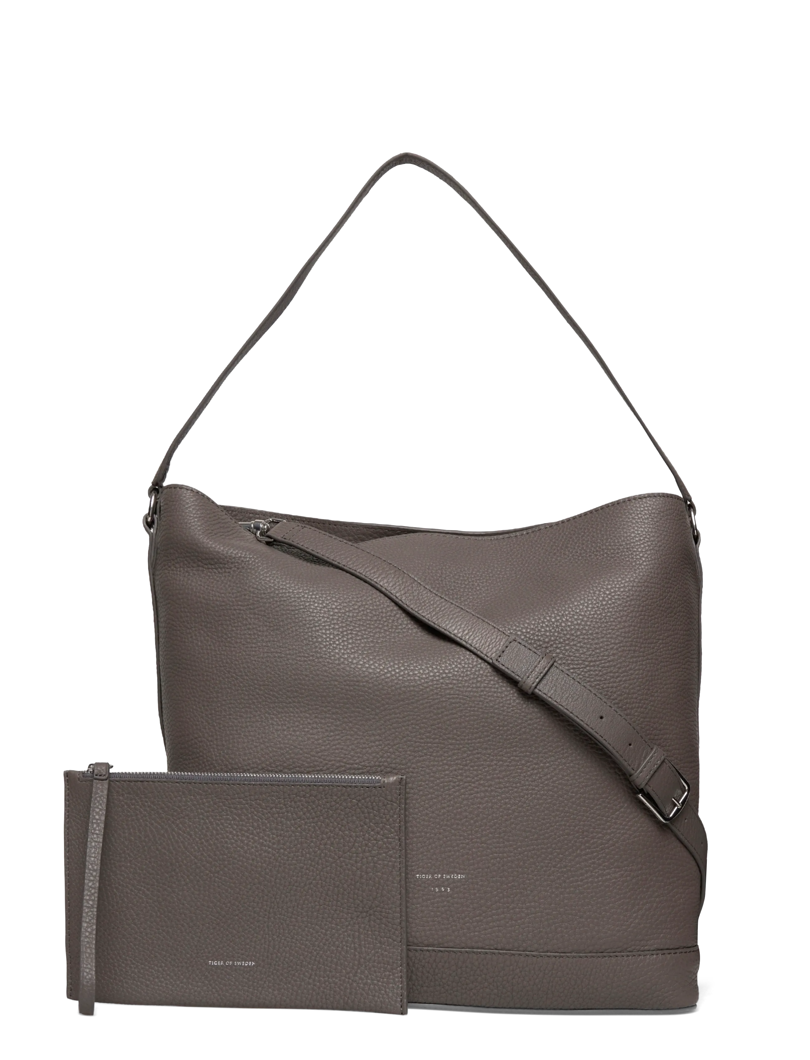 Tiger of Sweden Foru, One Size, Bags, Grau - Small Shoulder Bags-crossbody Frauen