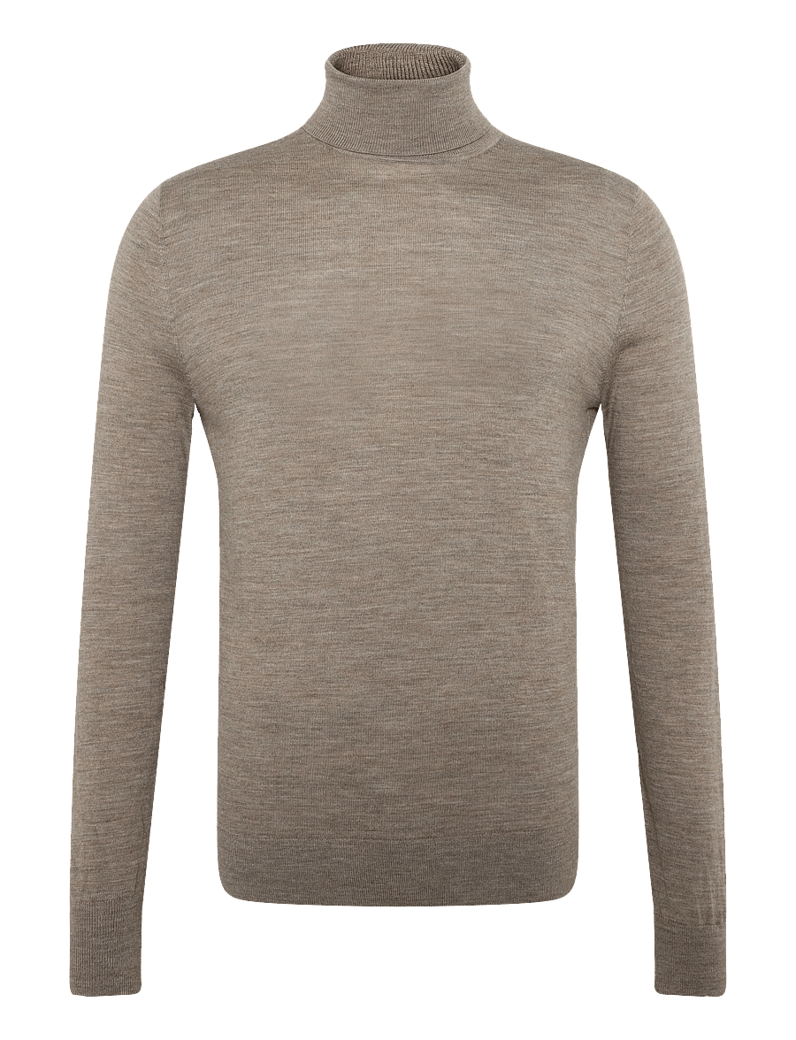 Tiger of Sweden - NEVILE RWS - rullekraver - beige melange - 0