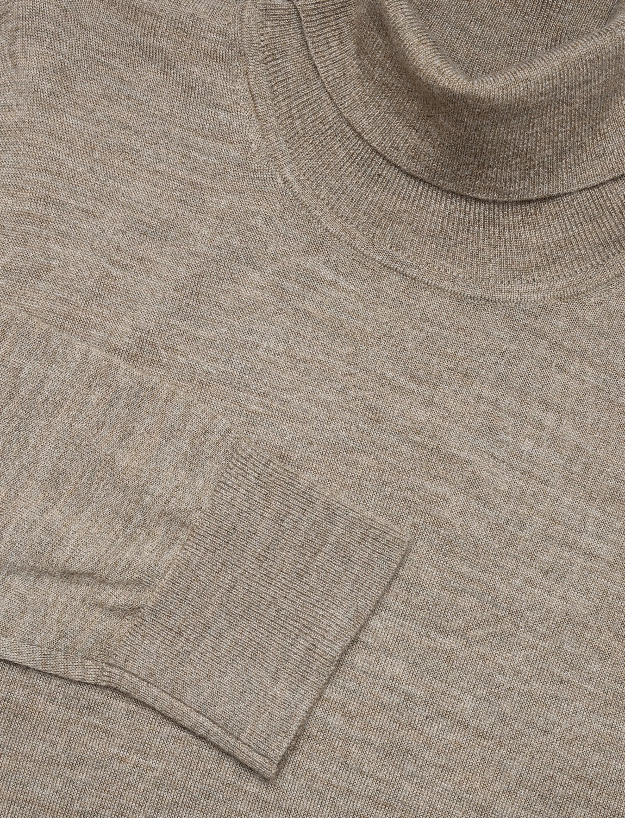 Tiger of Sweden - NEVILE RWS - rullekraver - beige melange - 2