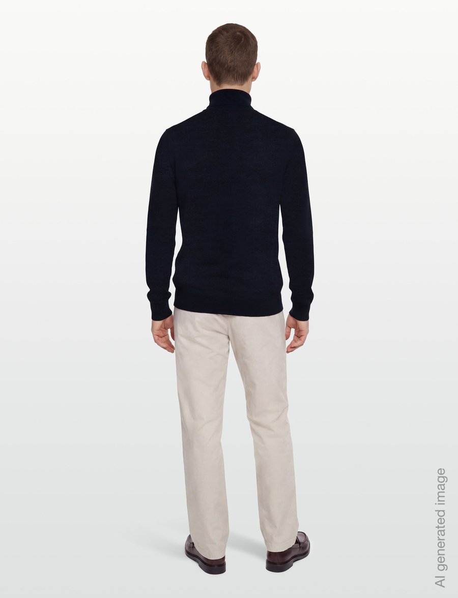 Tiger of Sweden - NEVILE RWS - rollkragenpullover - light ink - 4