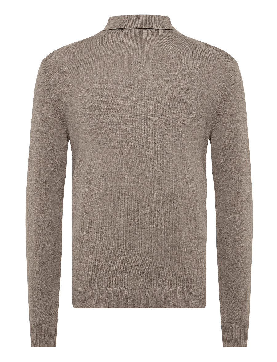 Tiger of Sweden - ORBIT RWS - pikkade varrukatega kootud polod - dark stone melange - 1