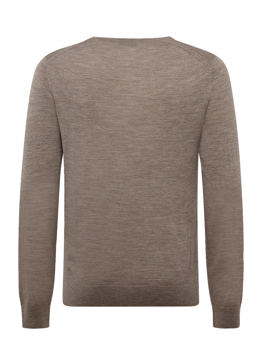 Tiger of Sweden - CONNOR V RWS - v-ausschnitt - beige melange - 1