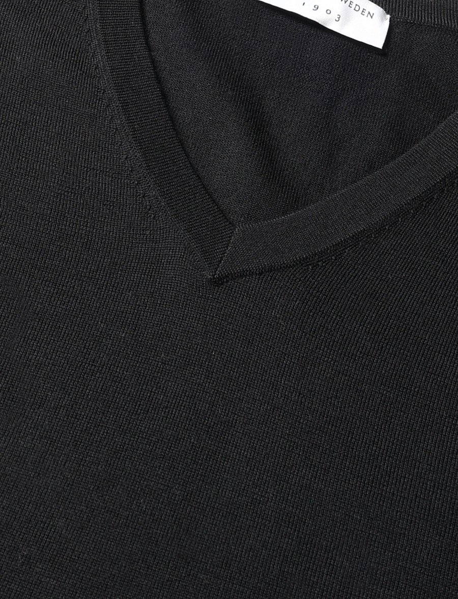Tiger of Sweden - CONNOR V RWS - v-hals - black - 2
