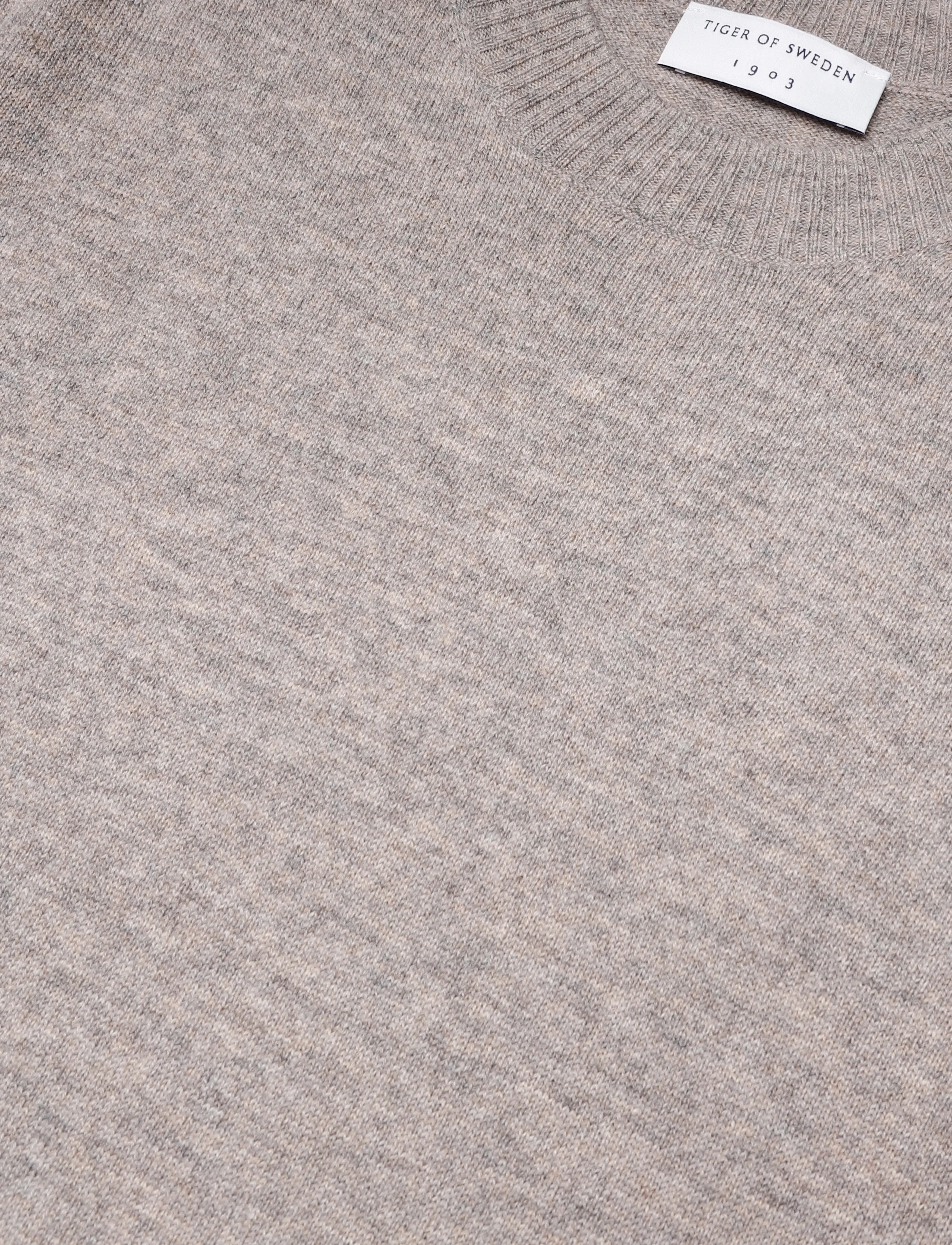 Tiger of Sweden - MAY RWS - striktrøjer - grey beige melange - 2