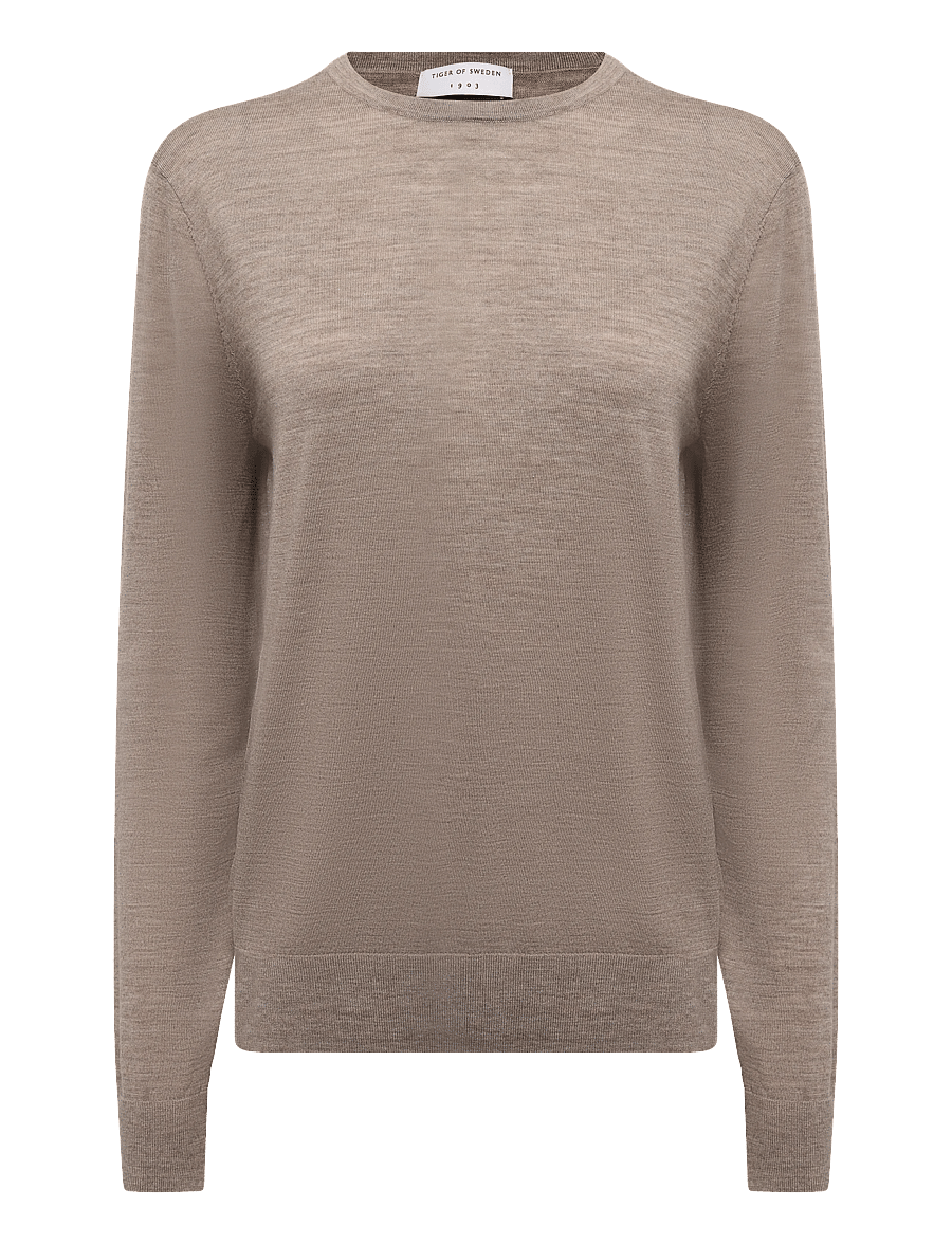 Tiger of Sweden - CONNOR RWS - rundhals - beige melange - 0