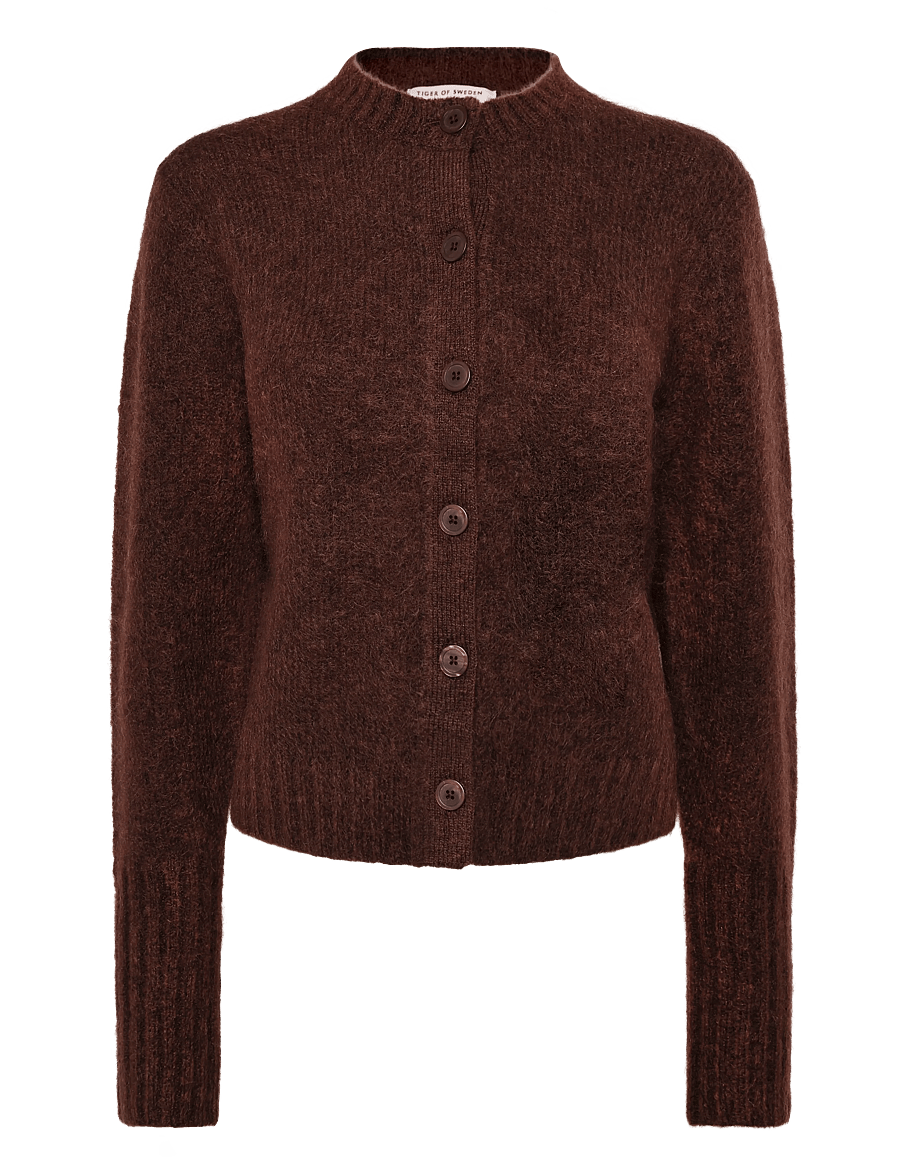 Tiger of Sweden - LEONIE RWS RMS - strickjacken - burgundy - 0