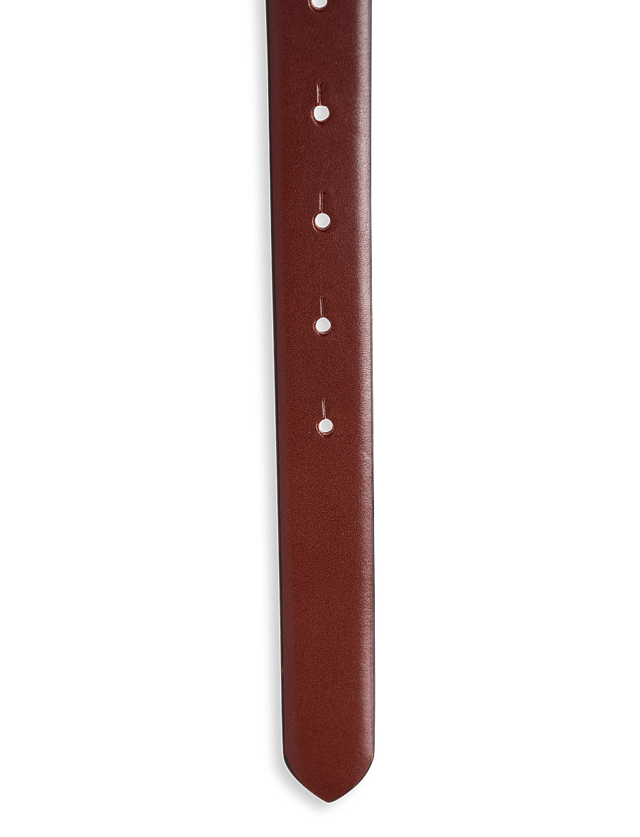 Tiger of Sweden - ORBIS - läderskärp - burgundy - 2