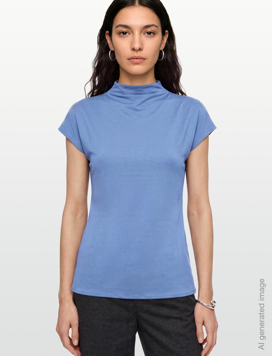 Tiger of Sweden - ALITTA - t-shirts - blue grey - 3