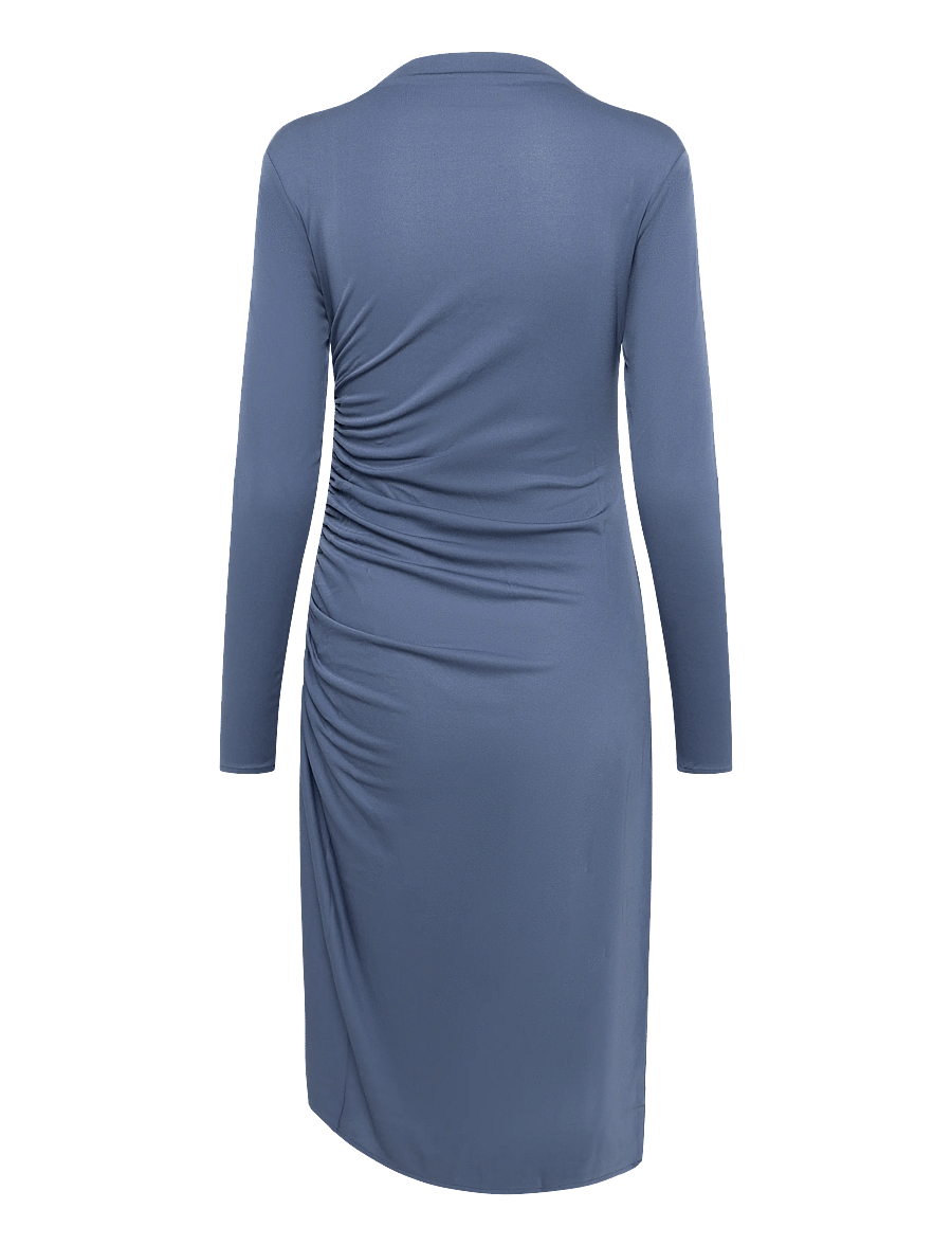 Tiger of Sweden - ALIZ LS - stickade klänningar - blue grey - 1