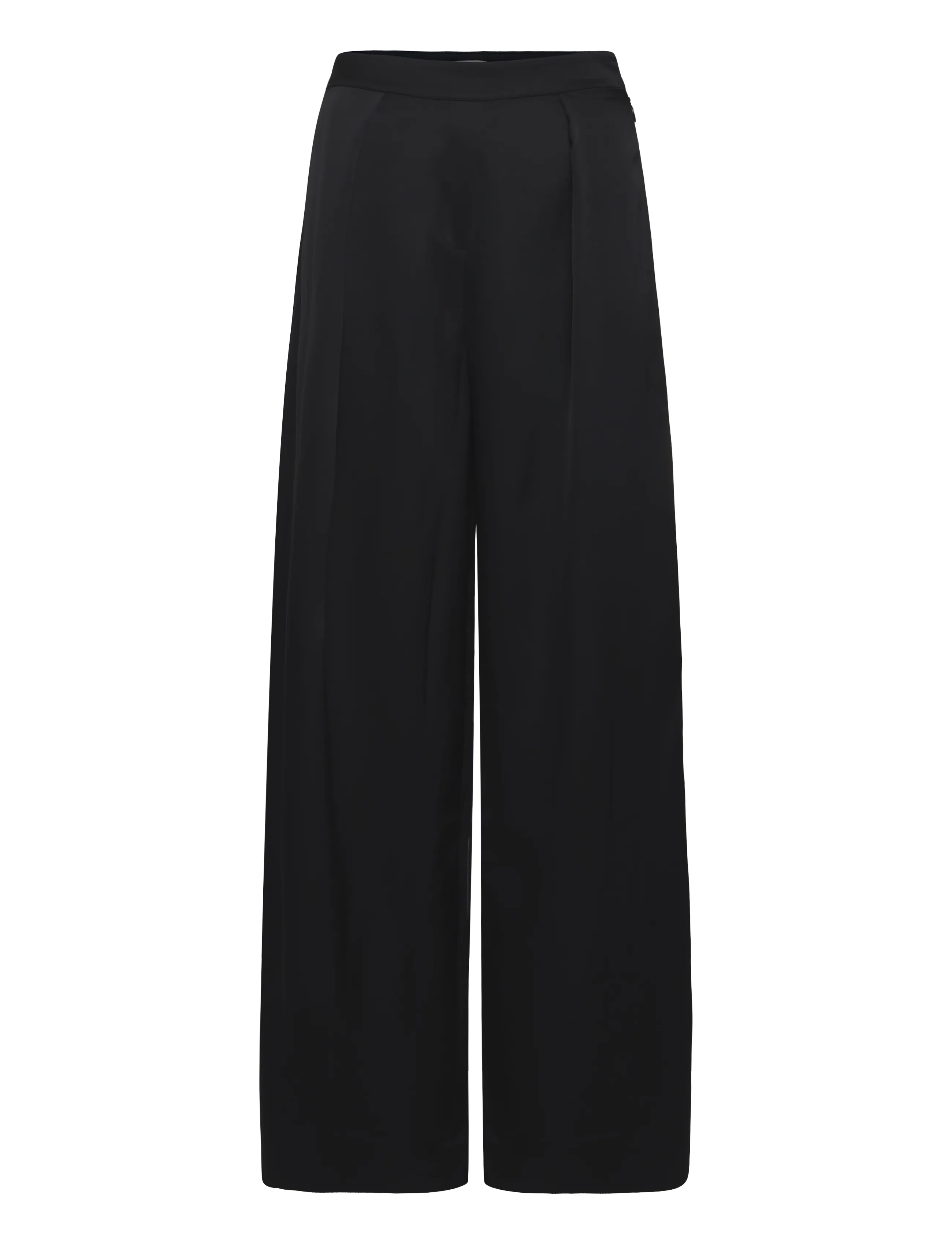 Tiger of Sweden CORA - Bukser med brede ben - BLACK / black