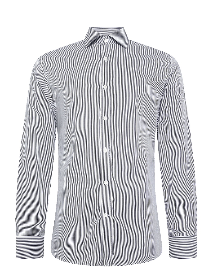 Tiger of Sweden - ADLEY C - striped shirts - sea - 0