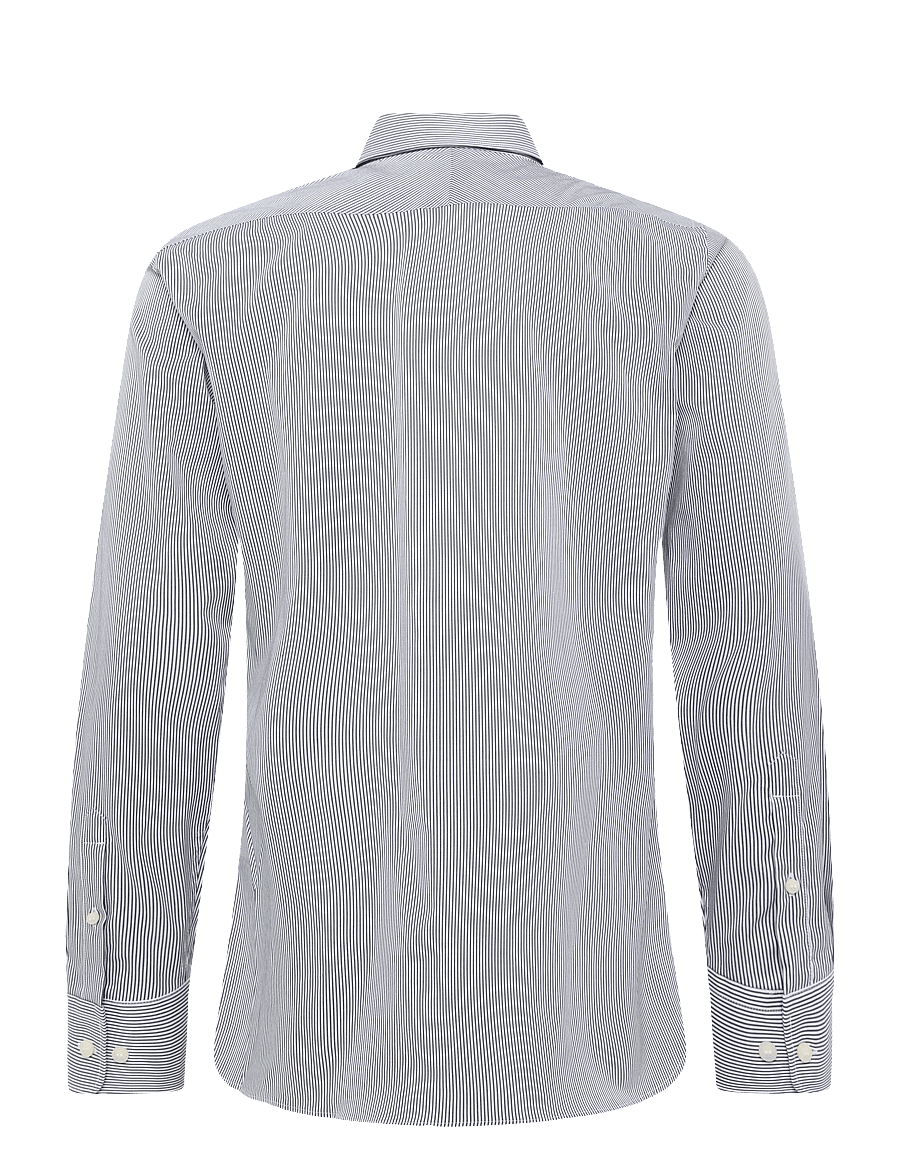 Tiger of Sweden - ADLEY C - striped shirts - sea - 1