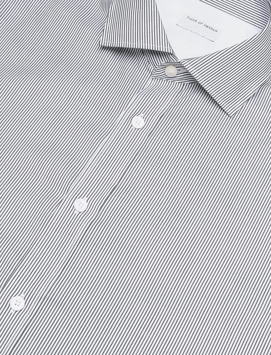 Tiger of Sweden - ADLEY C - striped shirts - sea - 2