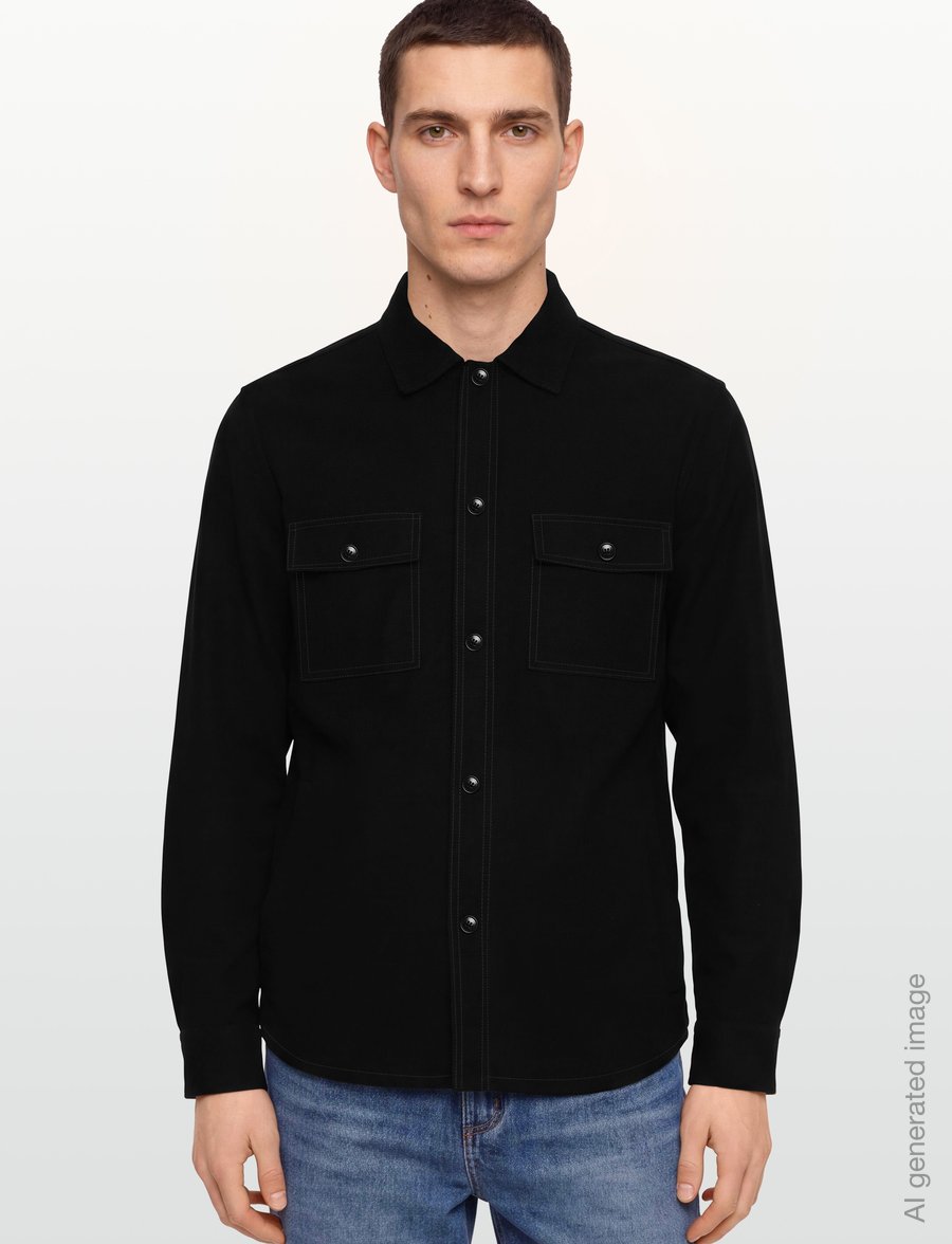 Tiger of Sweden - BISHOP - casual skjortor - black - 3