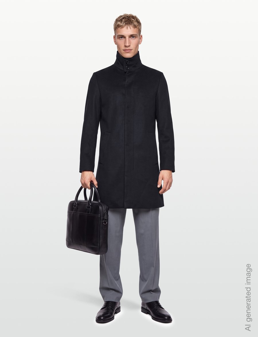 Tiger of Sweden - ALERIC - wool coats - light ink - 0