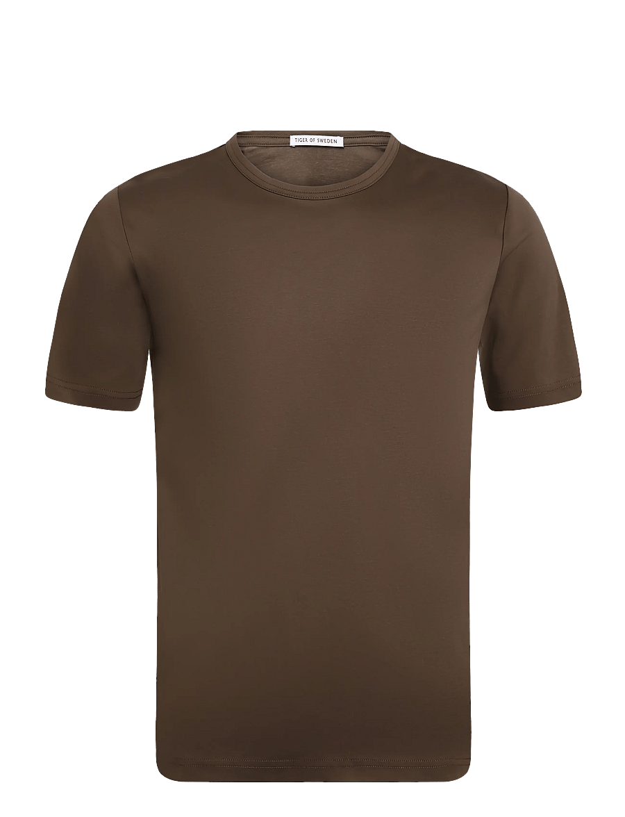 Tiger of Sweden - OLAF - kurzärmelige t-shirts - aged timber - 0