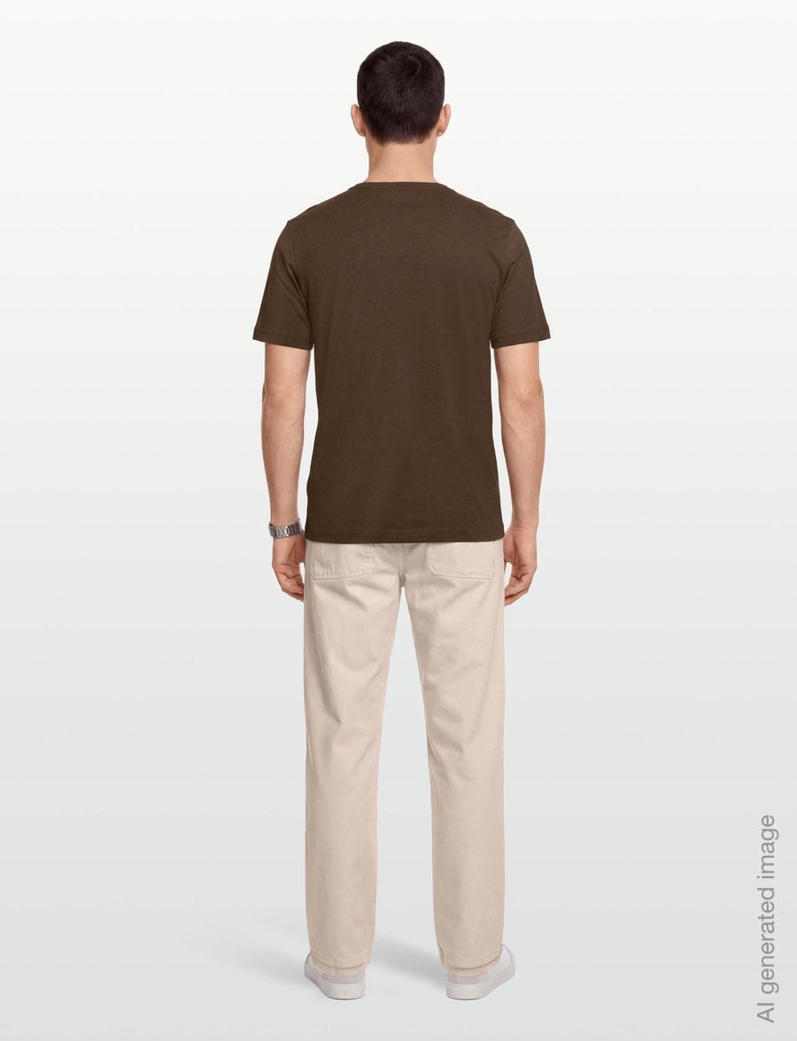 Tiger of Sweden - OLAF - short-sleeved t-shirts - aged timber - 4