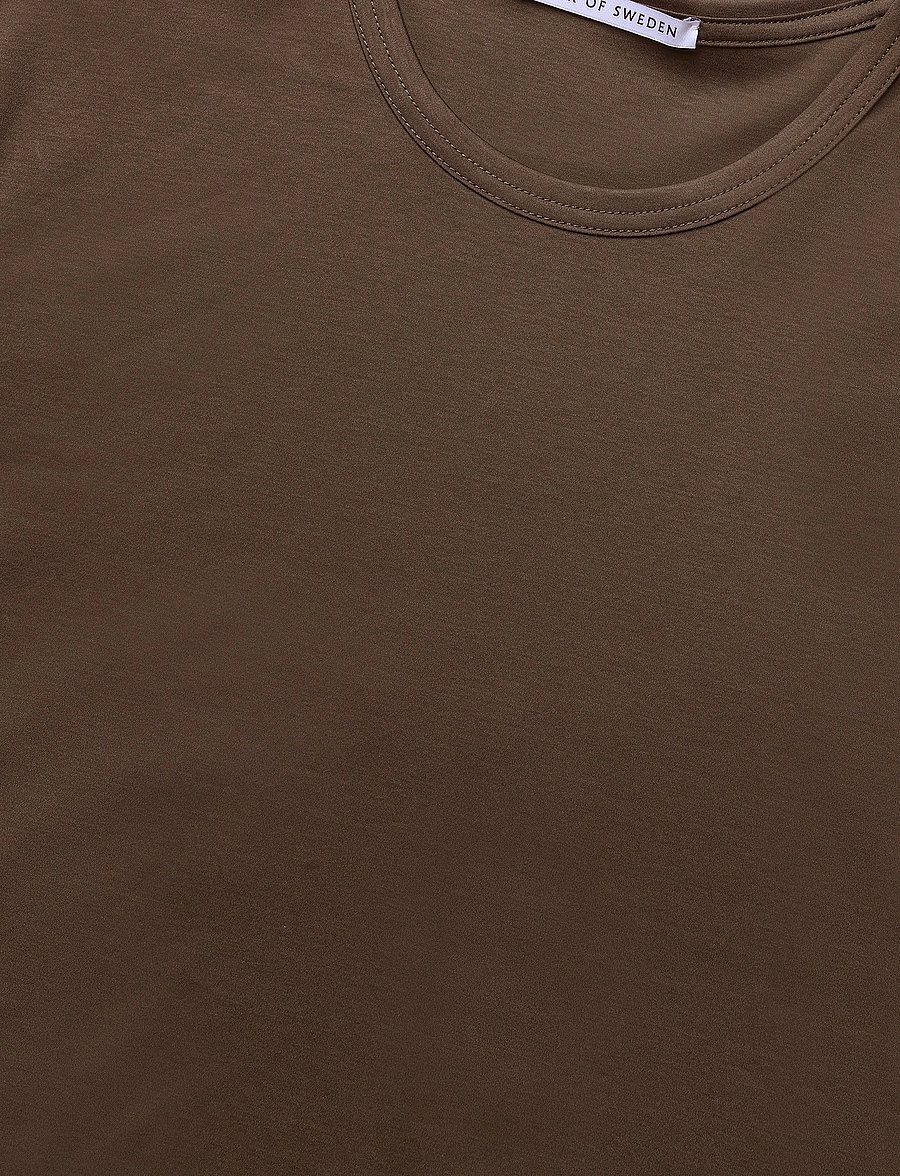 Tiger of Sweden - OLAF - kurzärmelige t-shirts - aged timber - 2