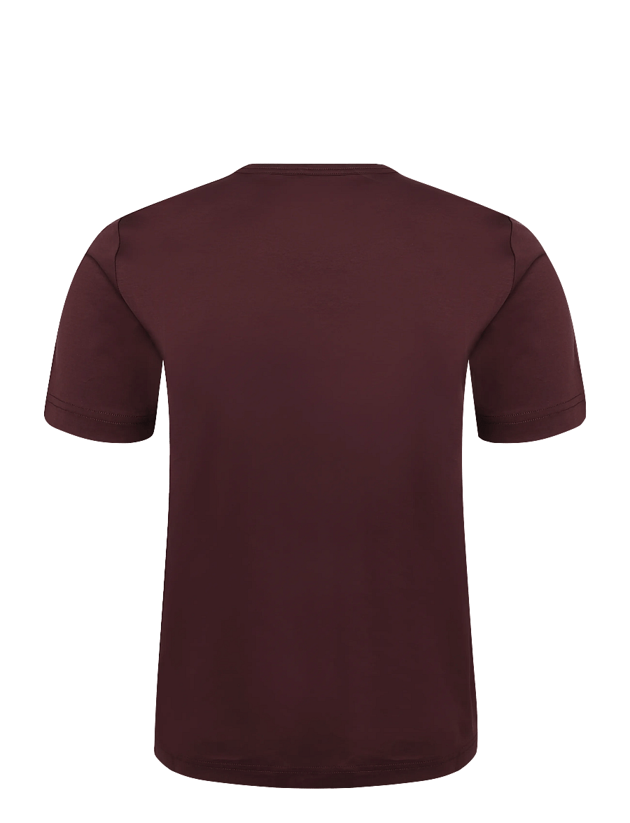 Tiger of Sweden - OLAF - kurzärmelige t-shirts - aubergine - 1