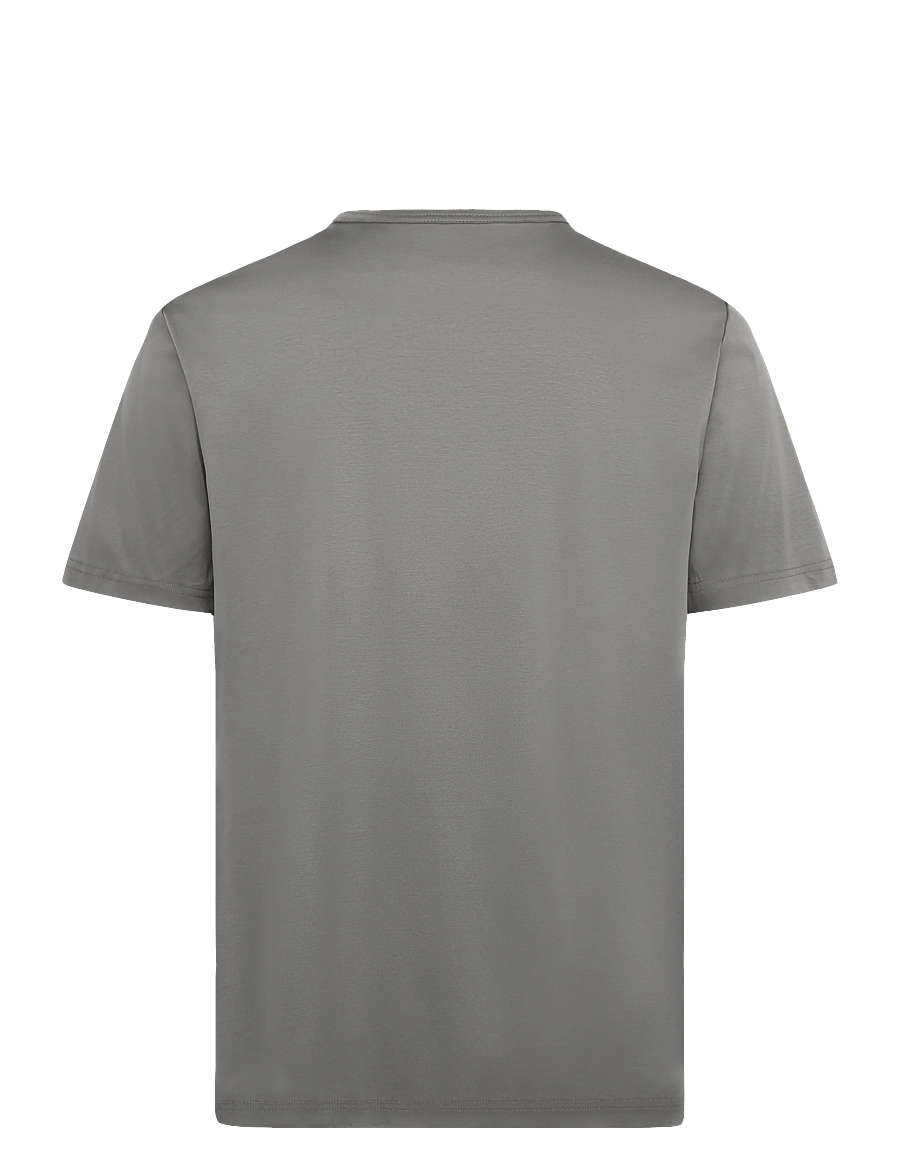 Tiger of Sweden - OLAF - kurzärmelige t-shirts - lead grey - 1