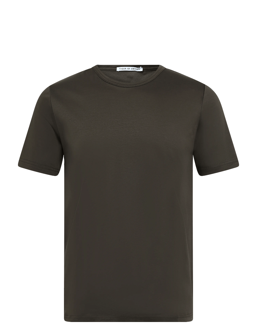 Tiger of Sweden - OLAF - kurzärmelige t-shirts - shadow mink - 1