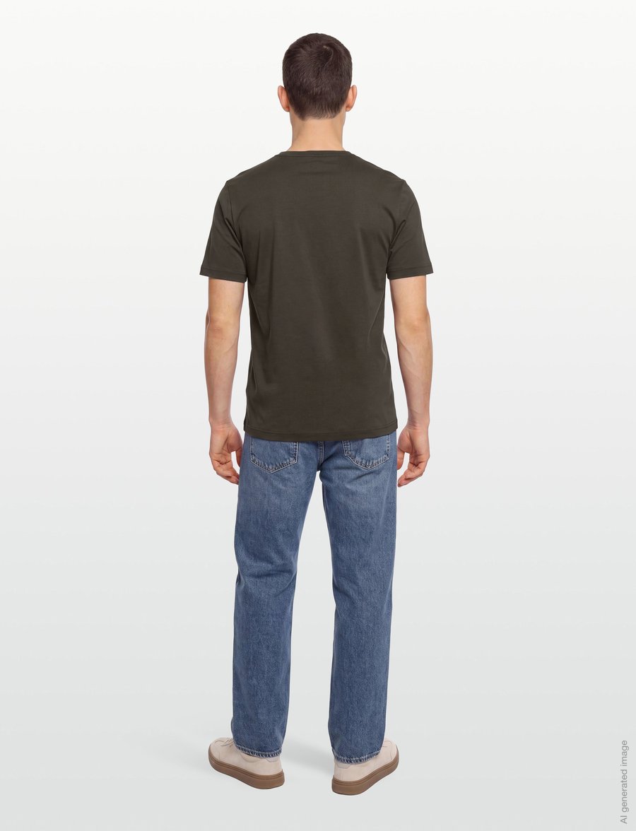 Tiger of Sweden - OLAF - kurzärmelige t-shirts - shadow mink - 4