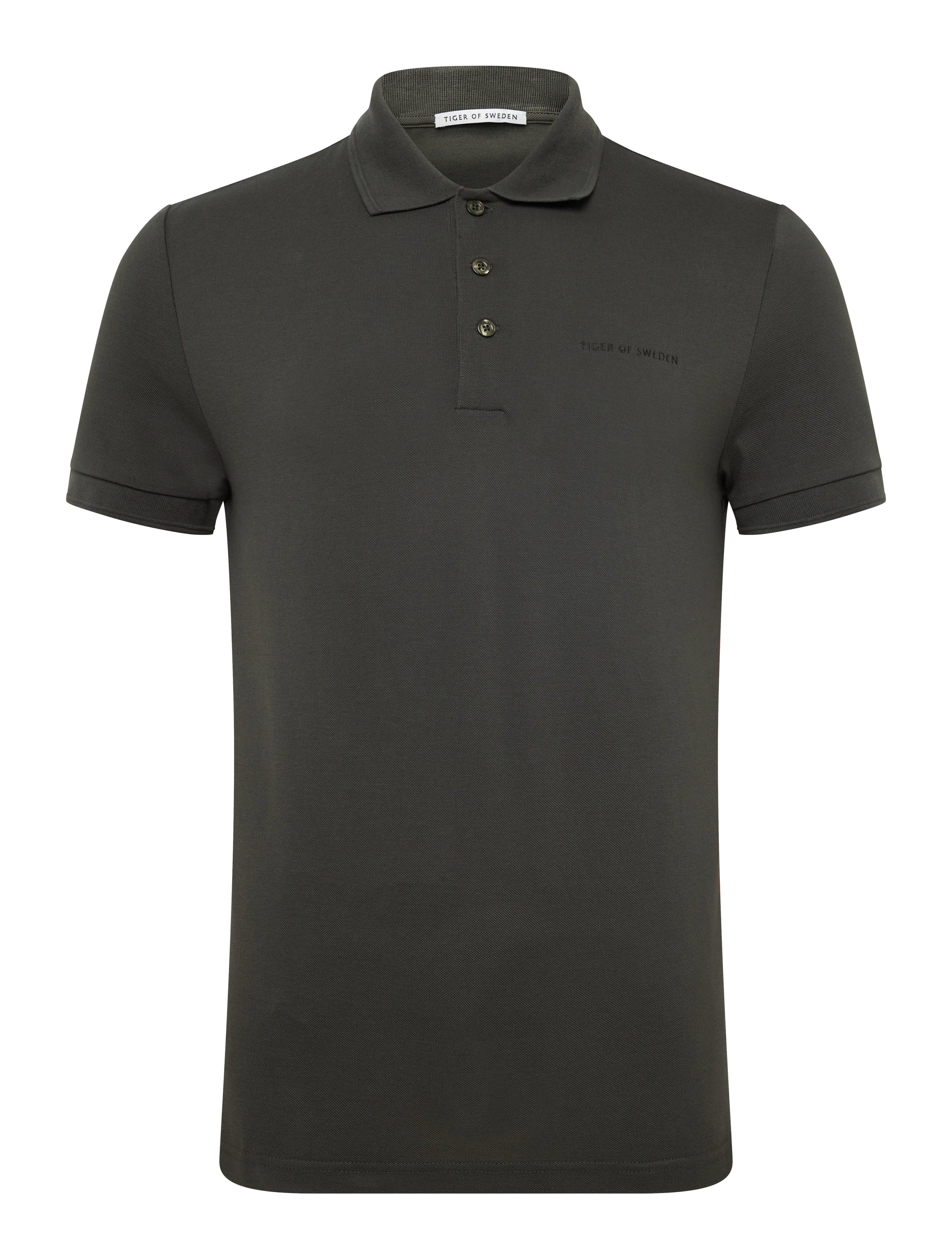 Tiger of Sweden DARIOS - Poloshirts - SHADOW MINK / khaki/green