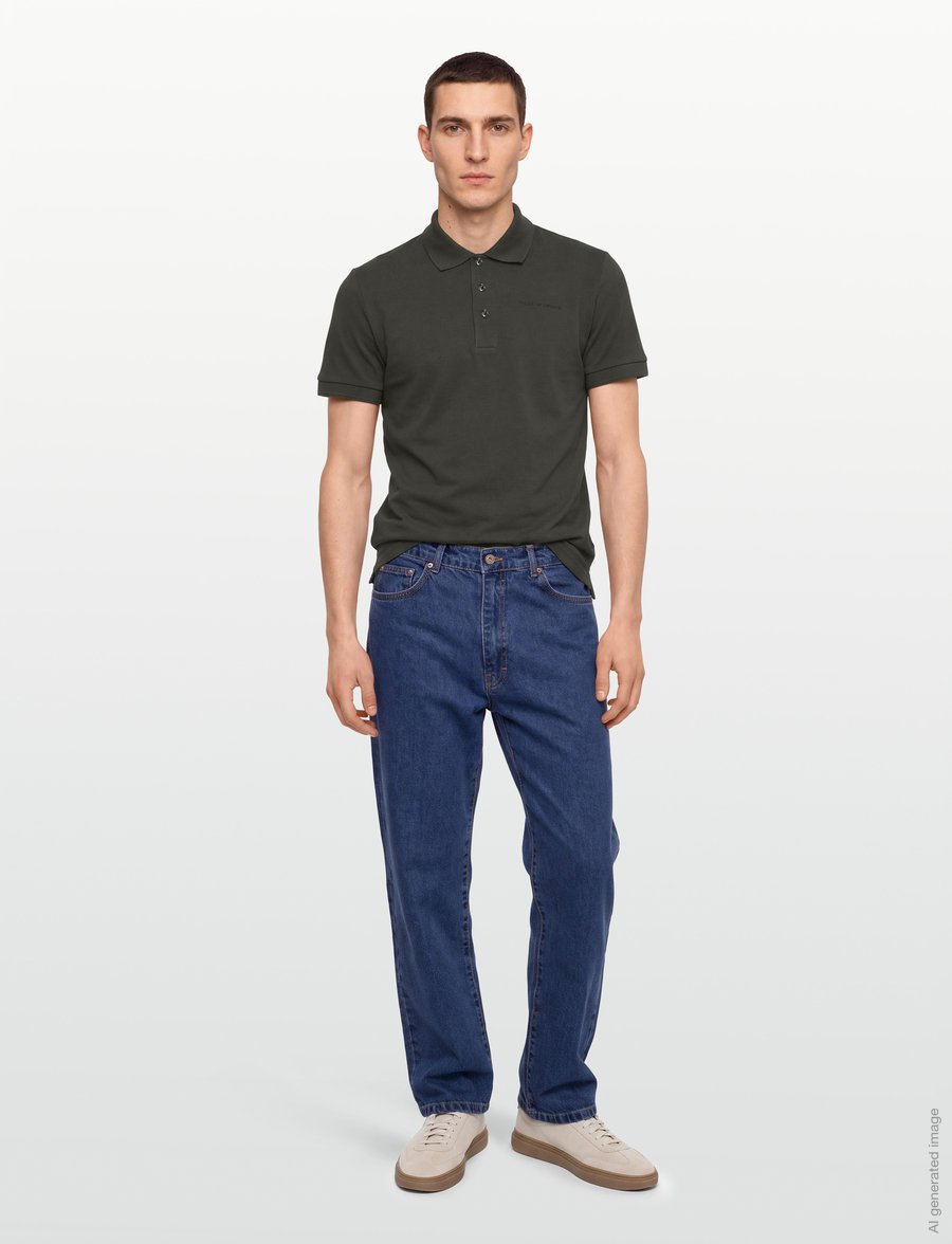 Tiger of Sweden - DARIOS - short-sleeved polos - shadow mink - 0