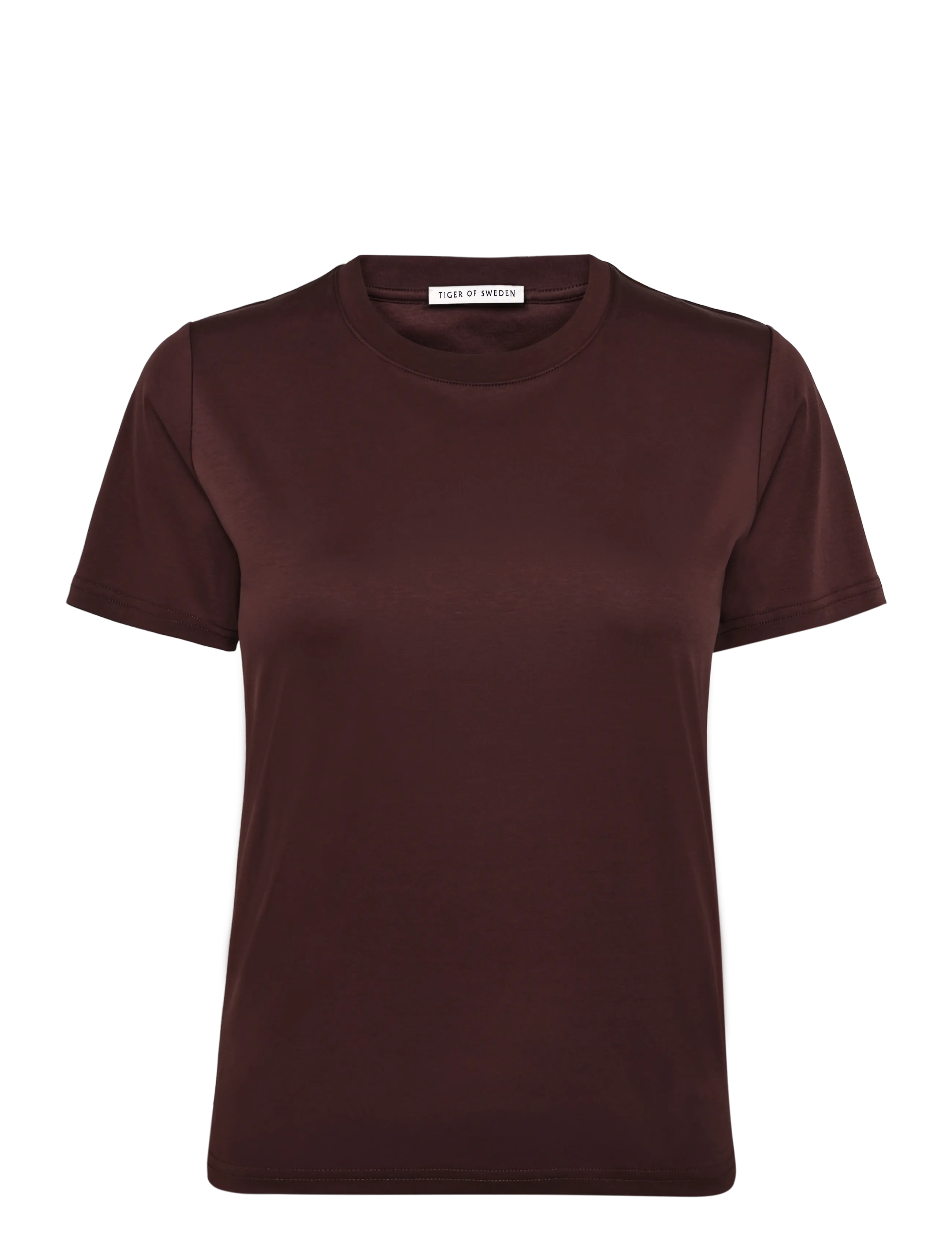 Tiger of Sweden SIRU - T-Shirts & Tops - BURGUNDY / burgundy