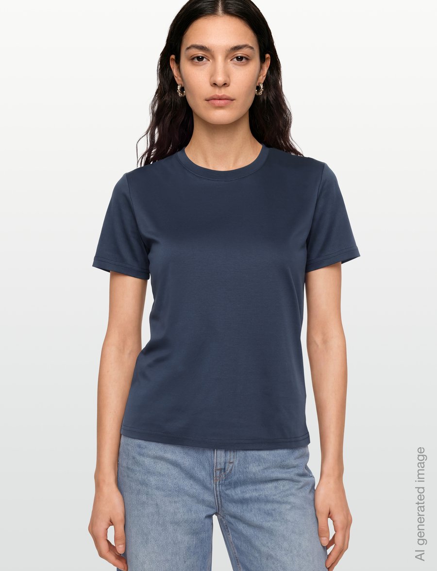 Tiger of Sweden - SIRU - t-shirts - steel blue - 3