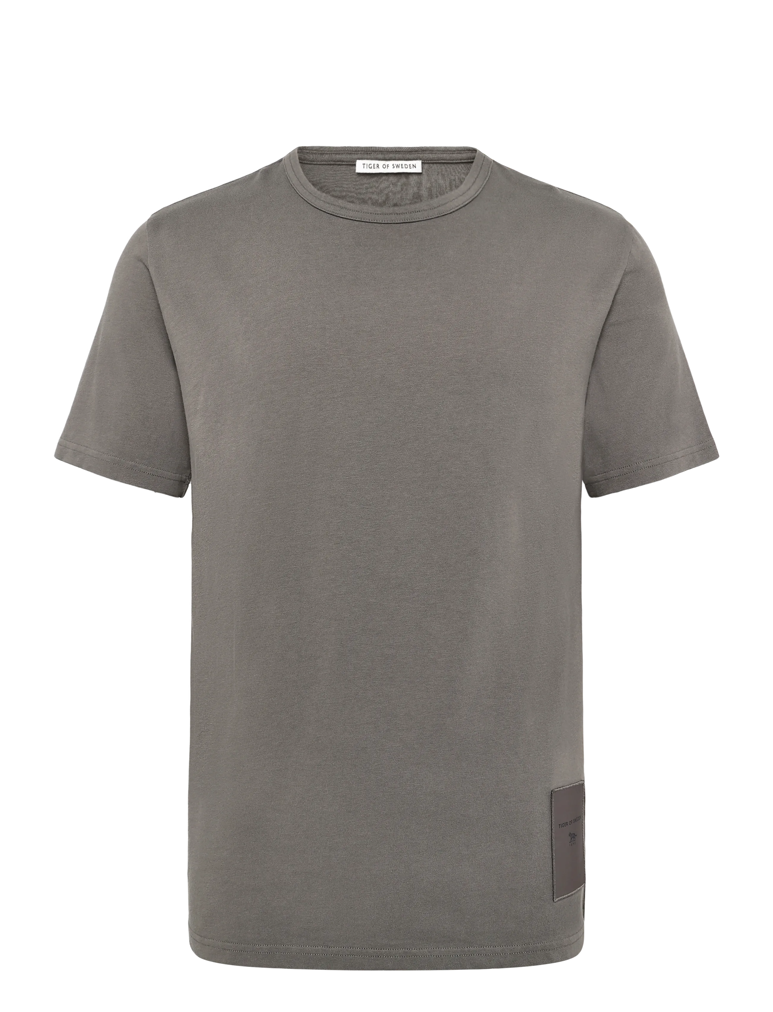 Tiger of Sweden - JAKE - kurzärmelige t-shirts - lead grey - 1